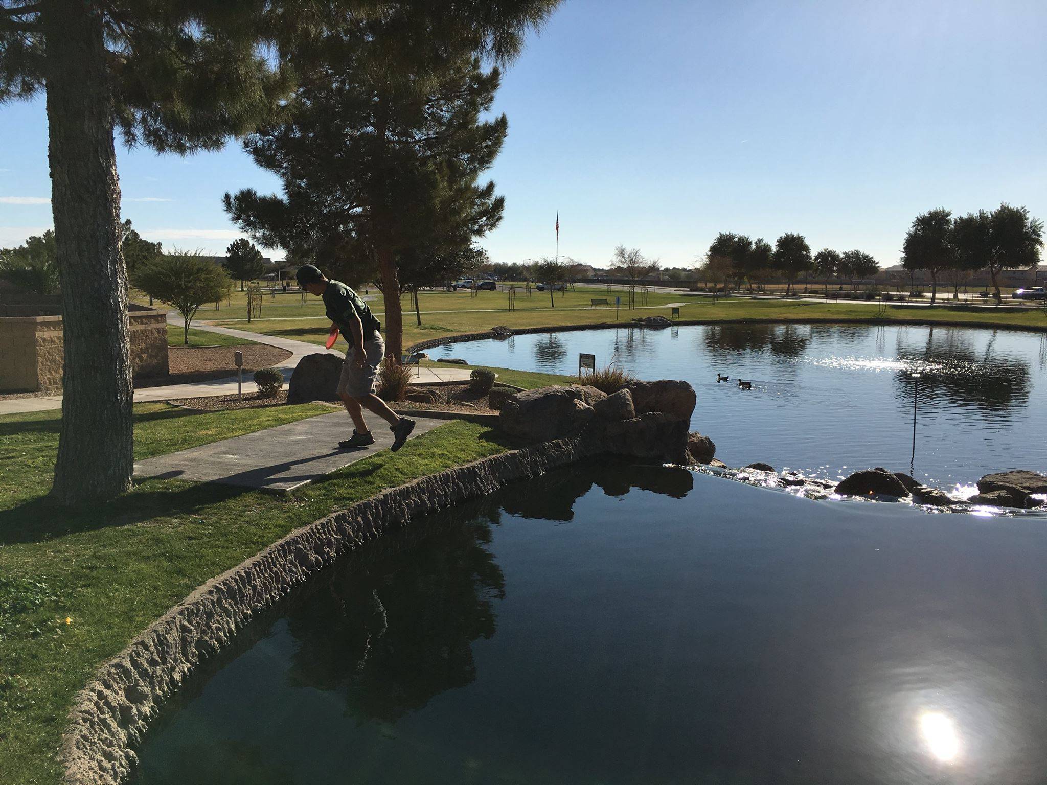 Hole 2 • Maricopa Meadows (Maricopa, AZ) Disc Golf Courses Disc