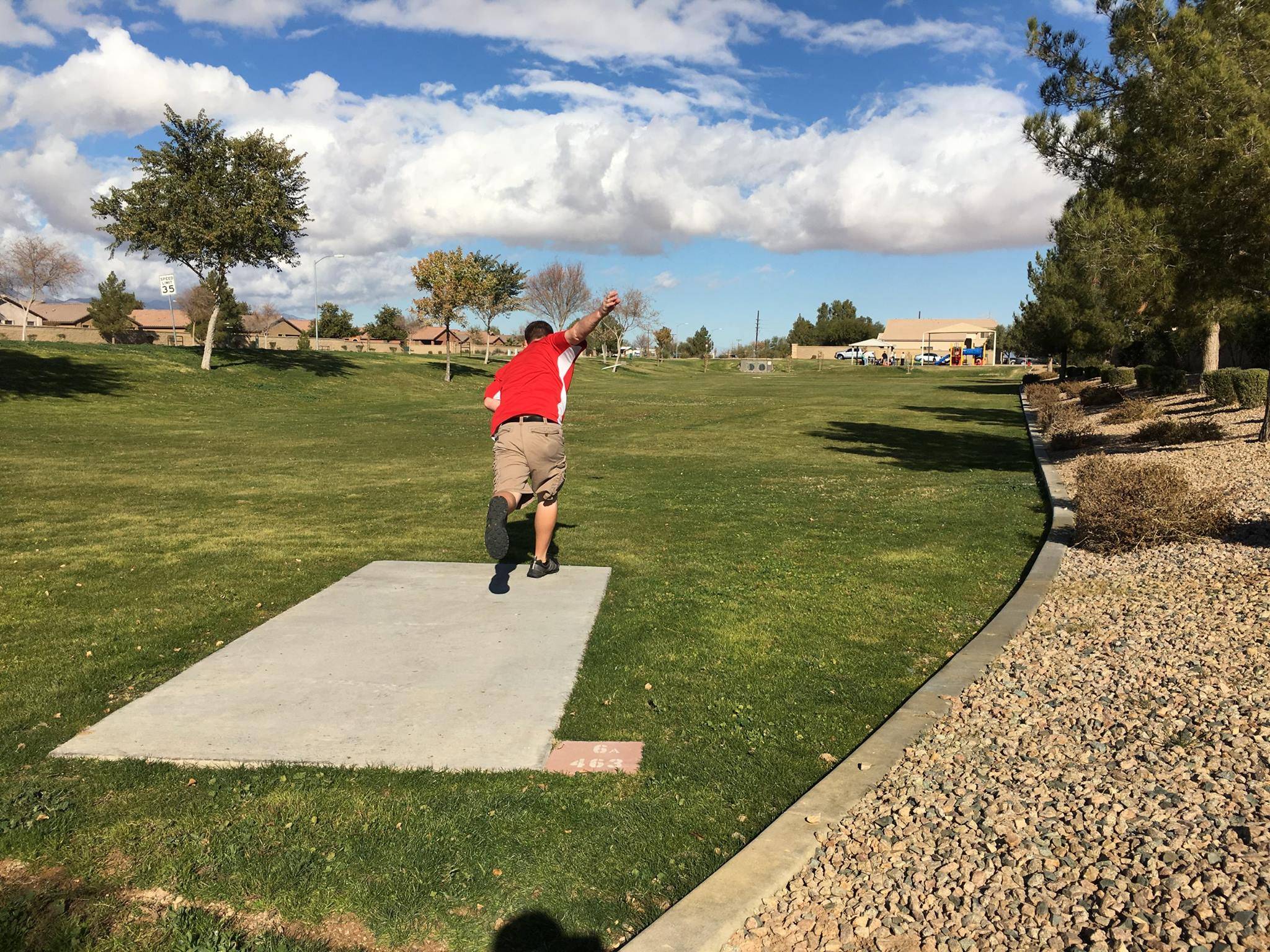 Hole 6 • Maricopa Meadows (Maricopa, AZ) Disc Golf Courses Disc