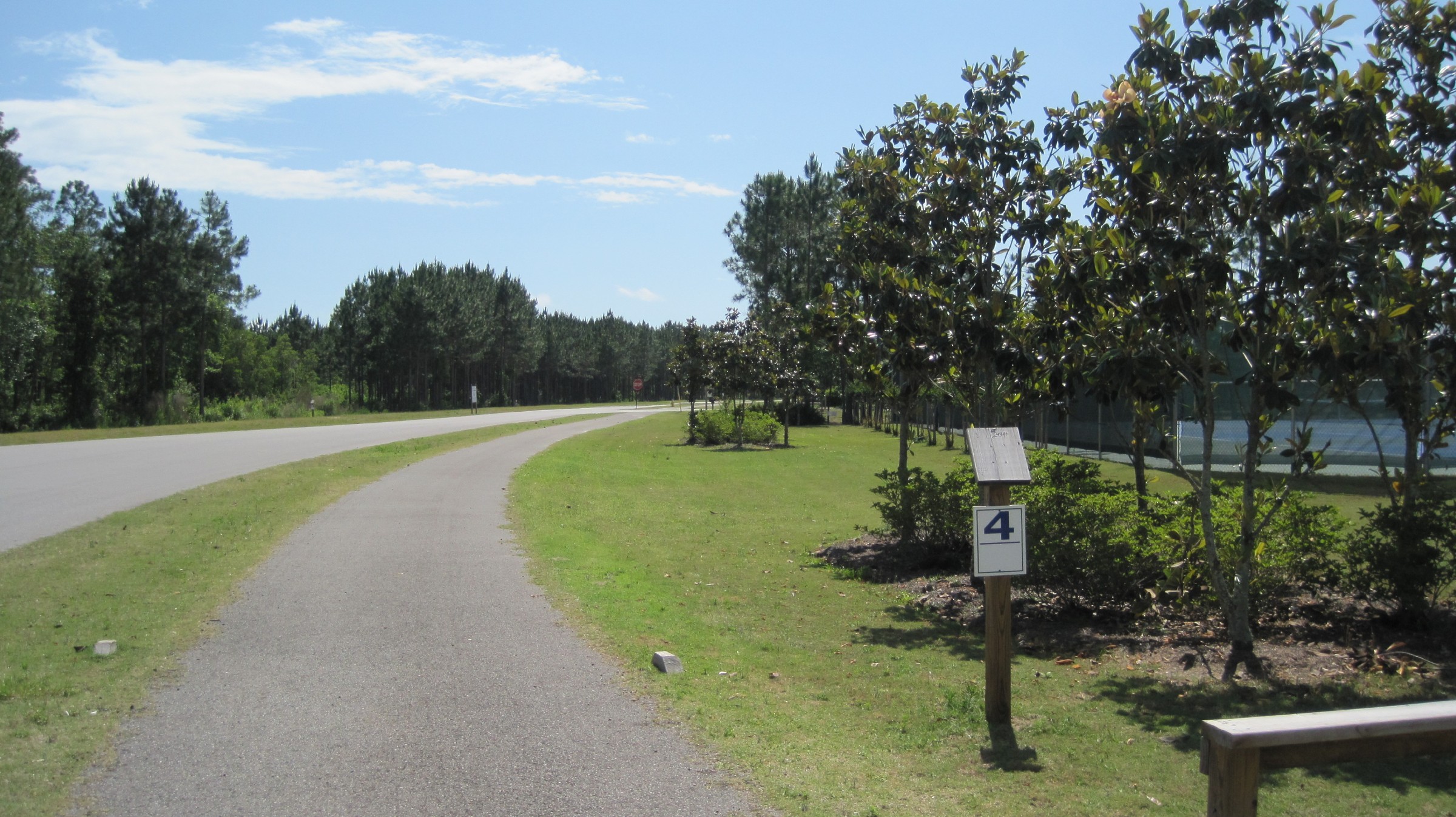 Hole 4 • Freeport Regional Sports Complex (Freeport, FL) Disc Golf