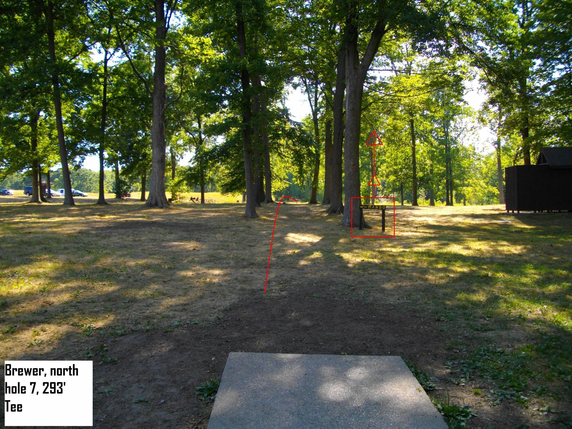 Hole 7 • North course / Earl W. Brewer Park (Grand Rapids, MI) Disc