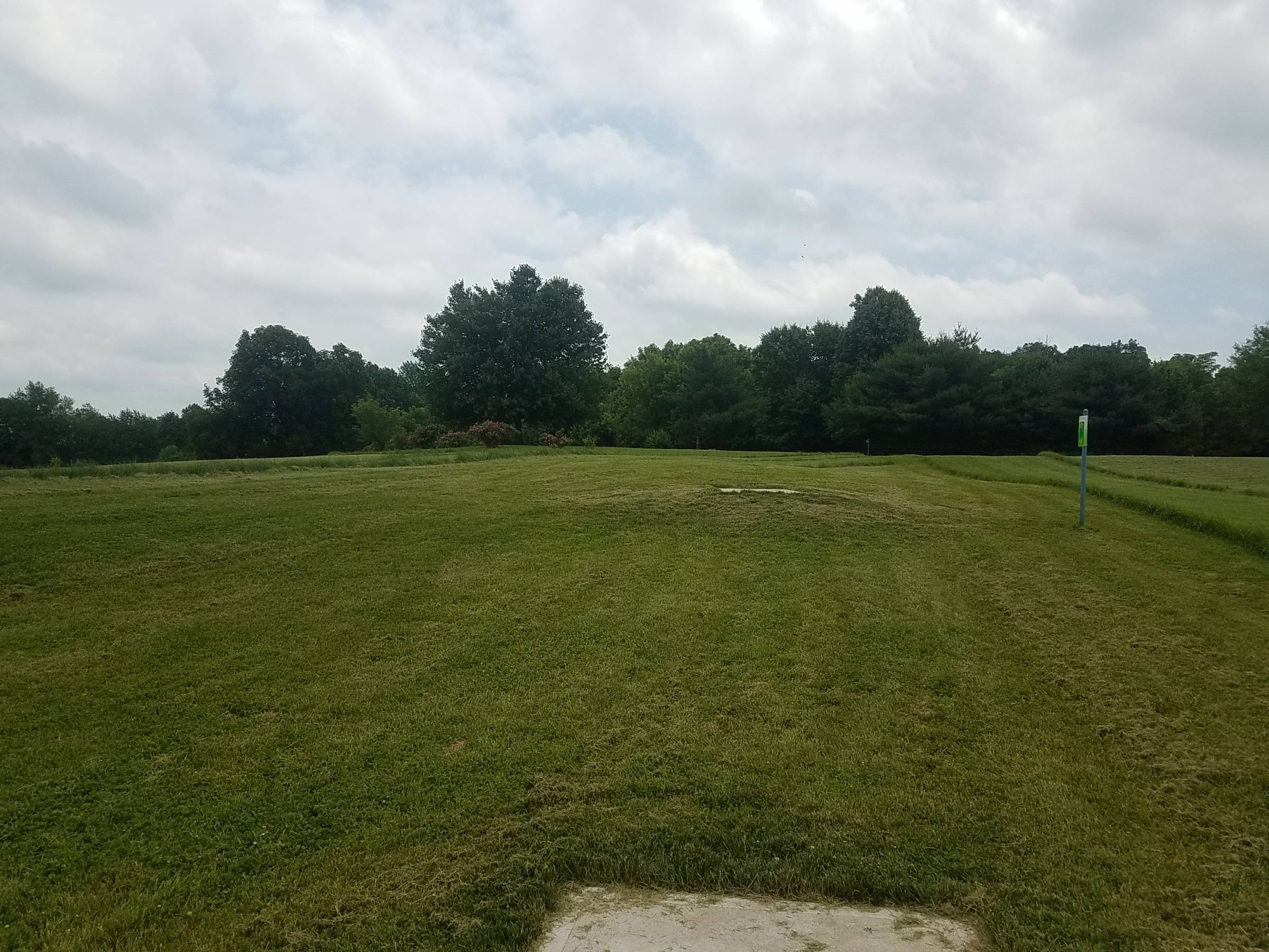 Hole 2 • Northview Church (Carmel, IN) Disc Golf Courses Disc Golf