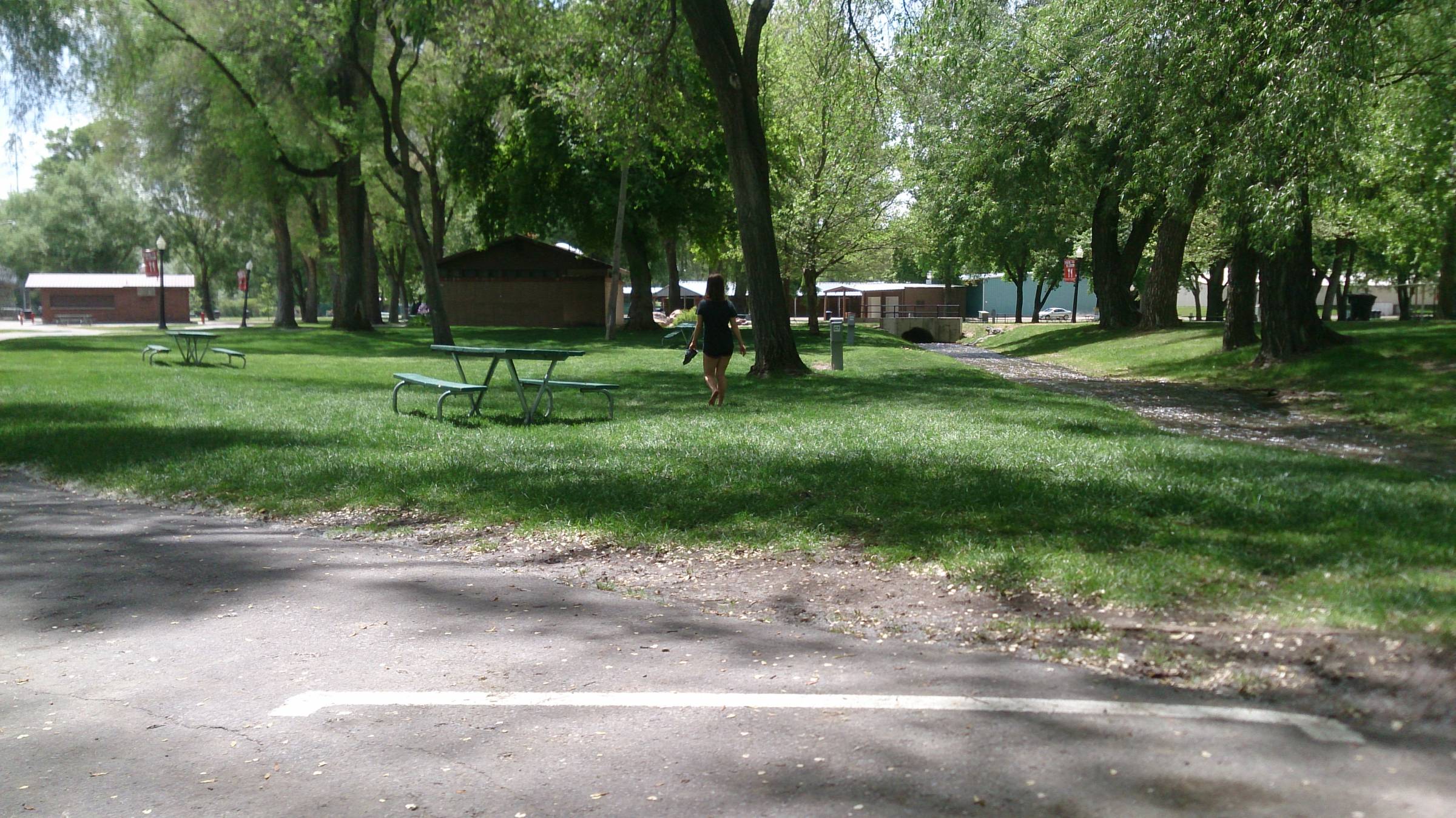 Hole 10 • Cache County Fairgrounds (Logan, UT) Disc Golf