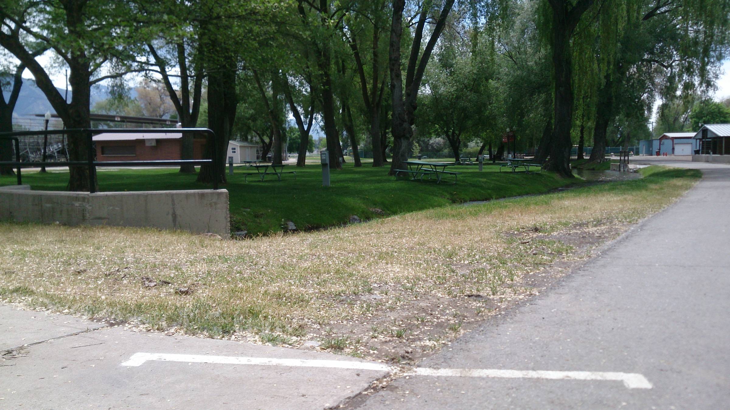 Hole 11 • Cache County Fairgrounds (Logan, UT) Disc Golf