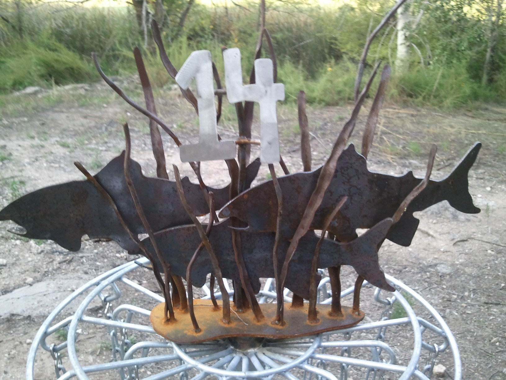 Hole 14 • Mae Simmons Park (Lubbock, TX) Disc Golf Courses Disc