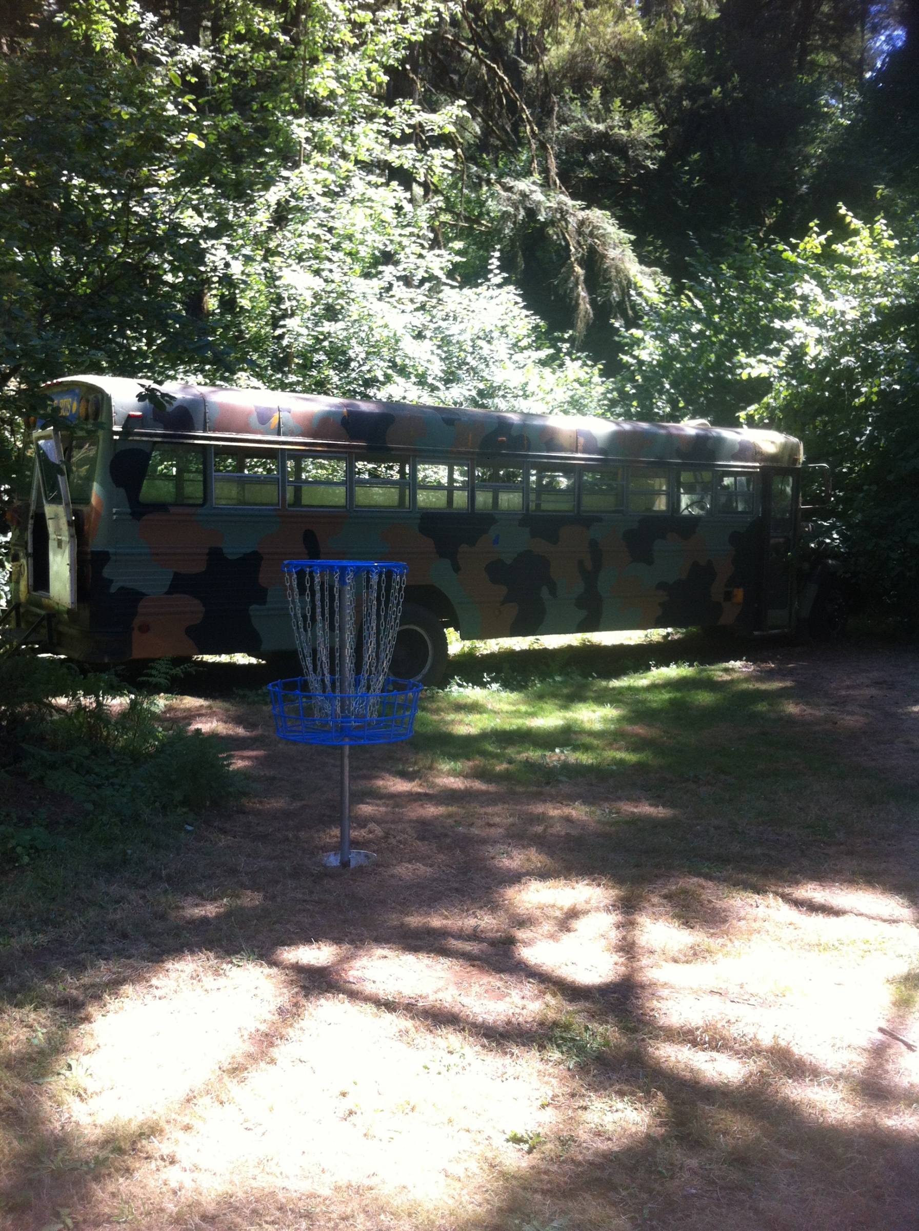 Hole 8 • Canyonview Camp (Silverton, OR) Disc Golf Courses Disc