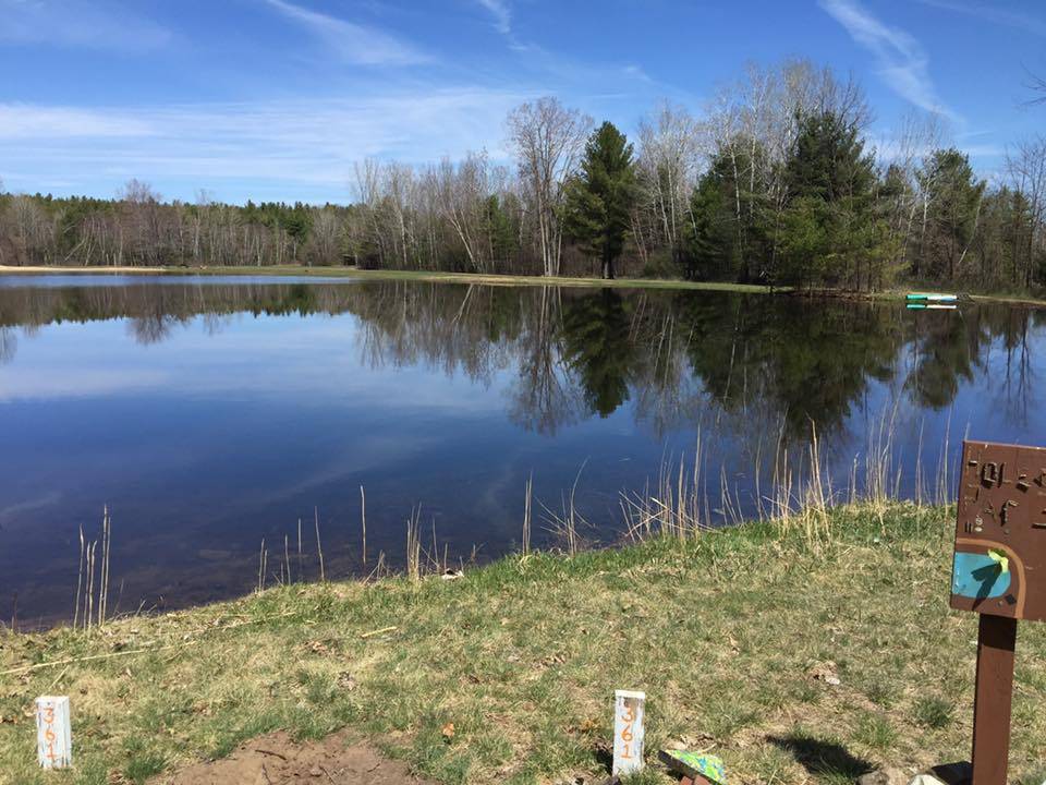 Hole 2 • Twin Ponds Campground (Au Sable, NY) Disc Golf Courses