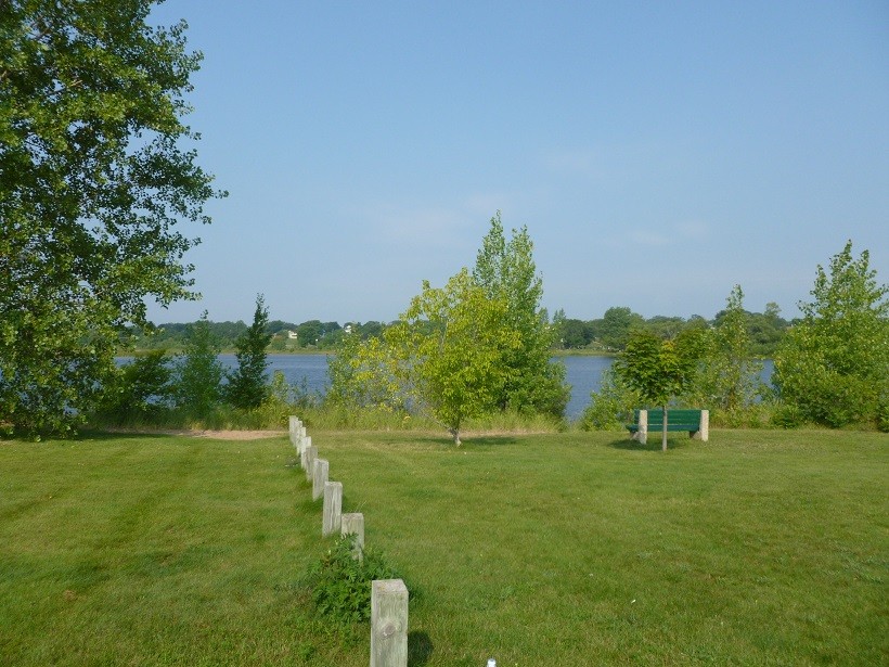Hole 7 • Ludington Park (Escanaba, MI) Disc Golf Courses Disc Golf