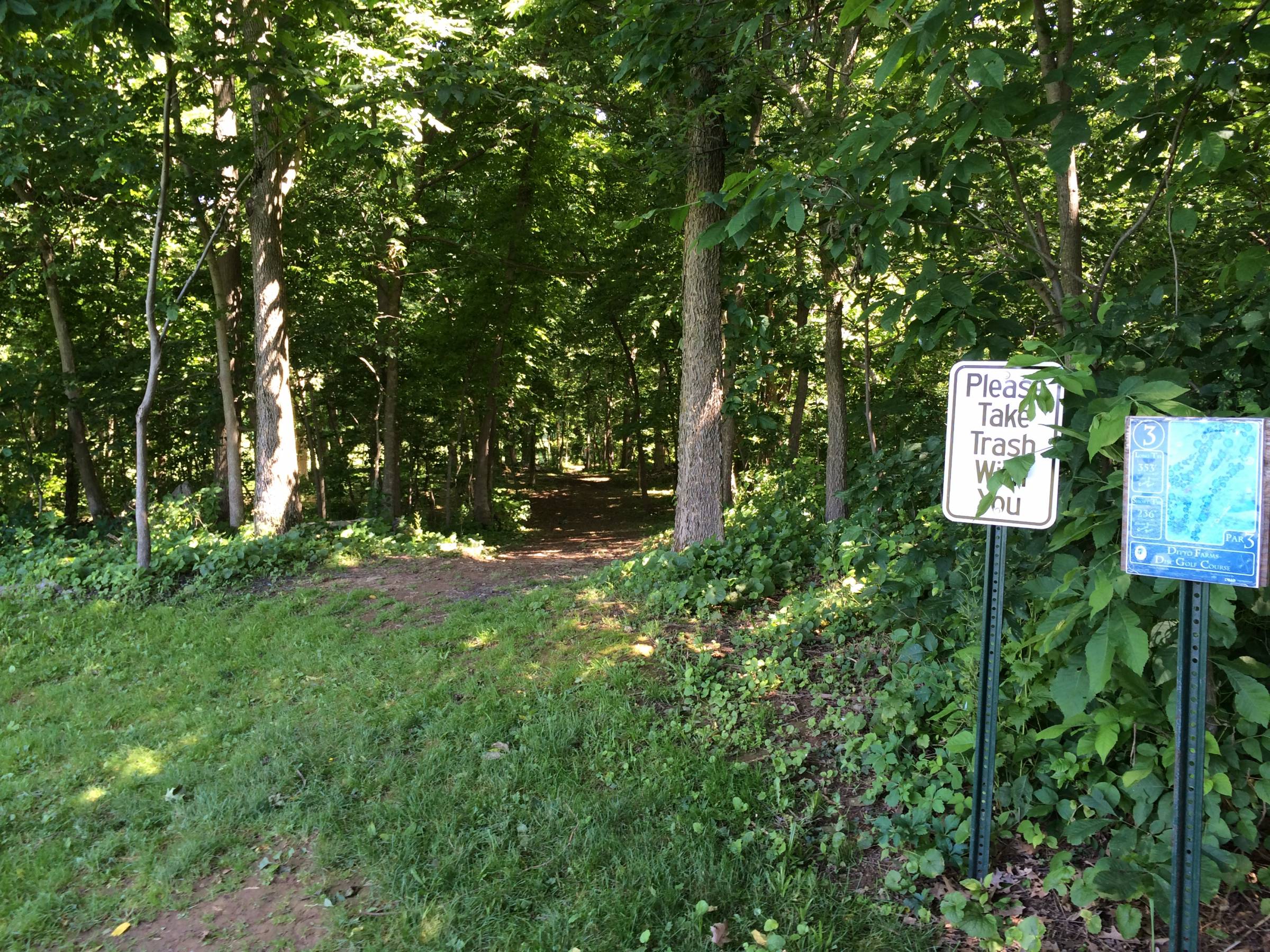 Hole 3 • Washington County Regional Park (Hagerstown, MD) Disc Golf