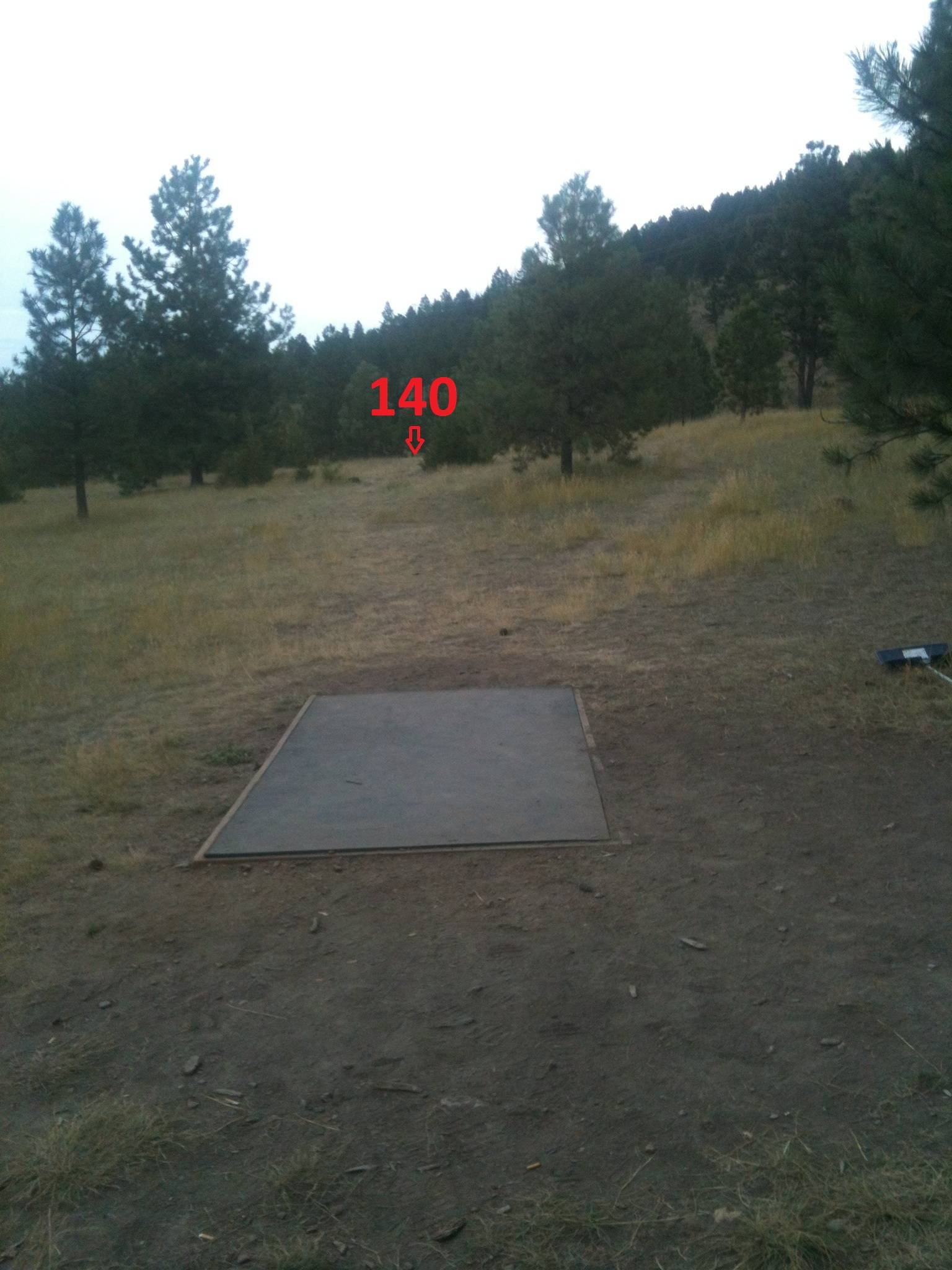 Hole 9 • South Hills (Helena, MT) Disc Golf Courses Disc Golf Scene