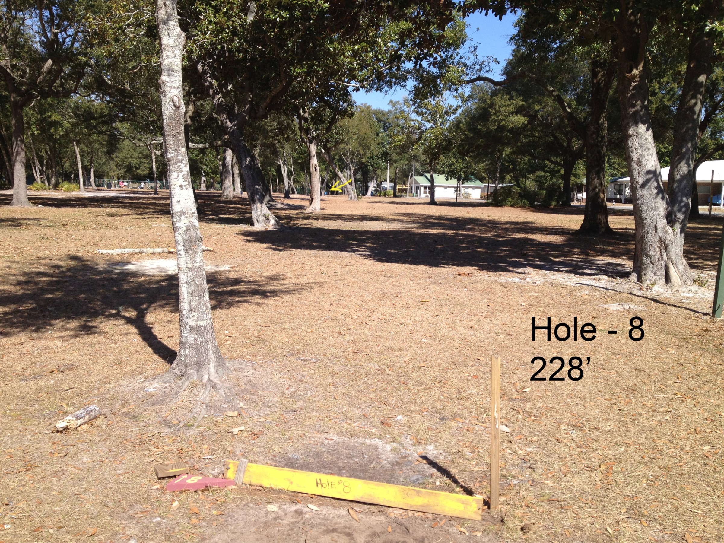 Hole 8 • Orange Beach DGC (Orange Beach, AL) Disc Golf Courses Disc