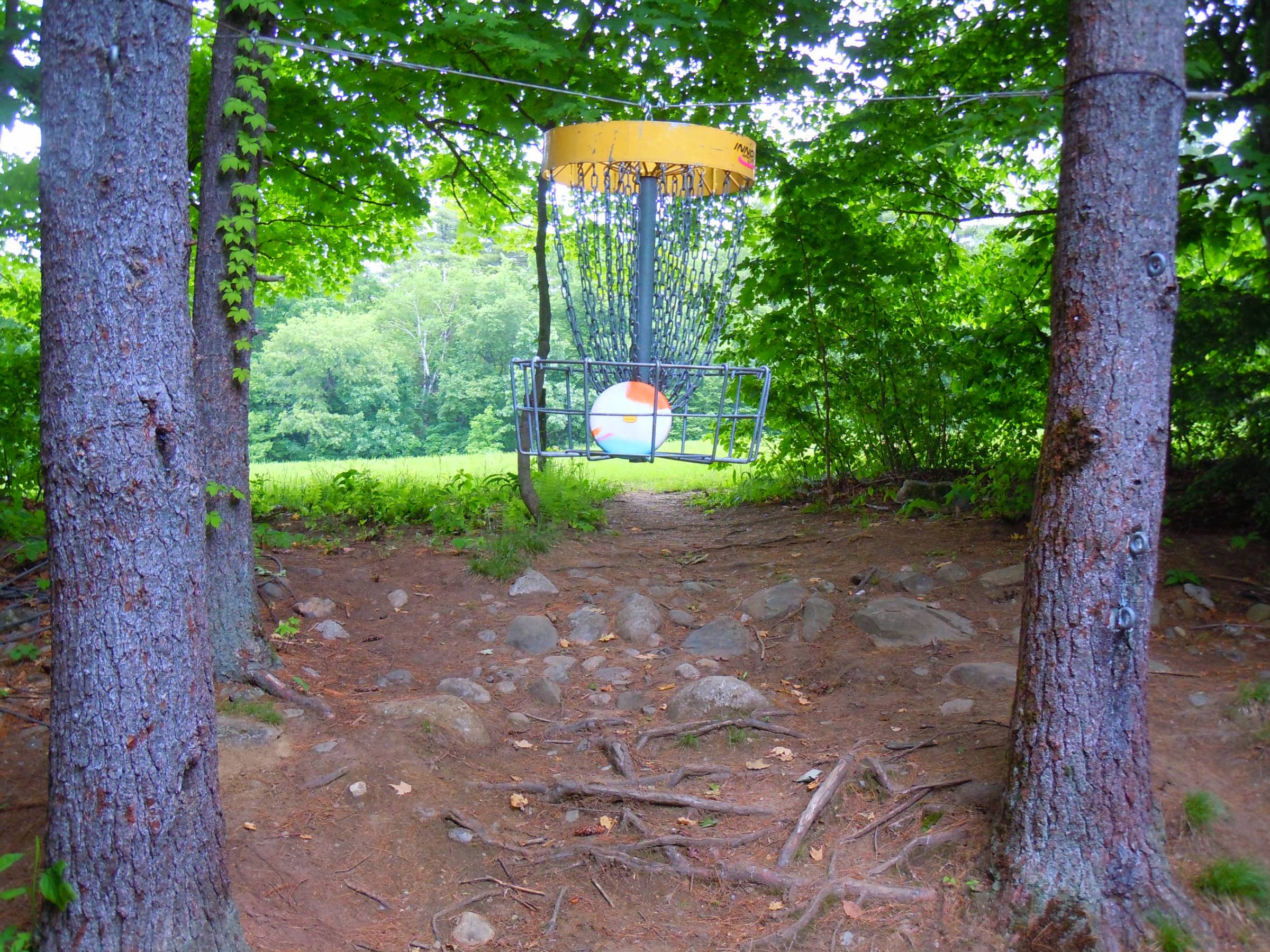 Hole 3 • Austine School (Brattleboro, VT) Disc Golf Courses Disc
