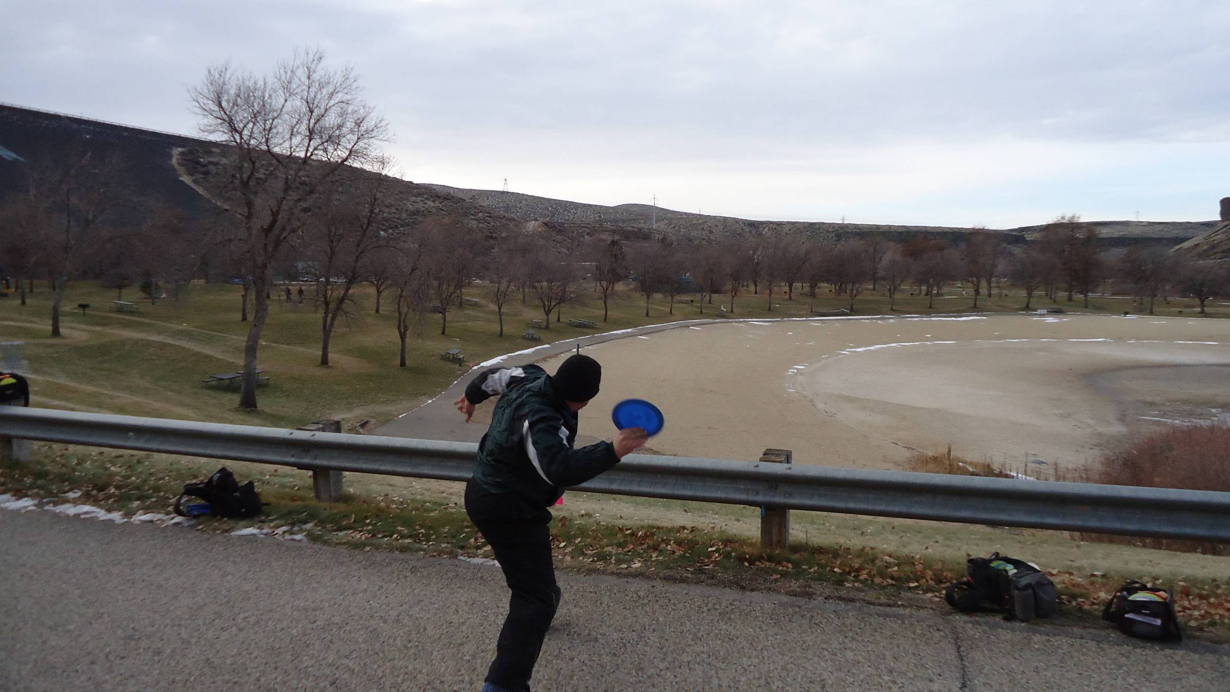 Hole 2 • Sandy Point / Lucky Peak State Park (Boise, ID) Disc Golf Courses Disc Golf Scene