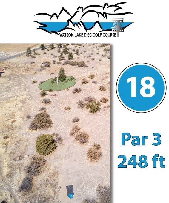 Hole 18 • Watson Lake Park (Prescott, AZ) Disc Golf Courses Disc