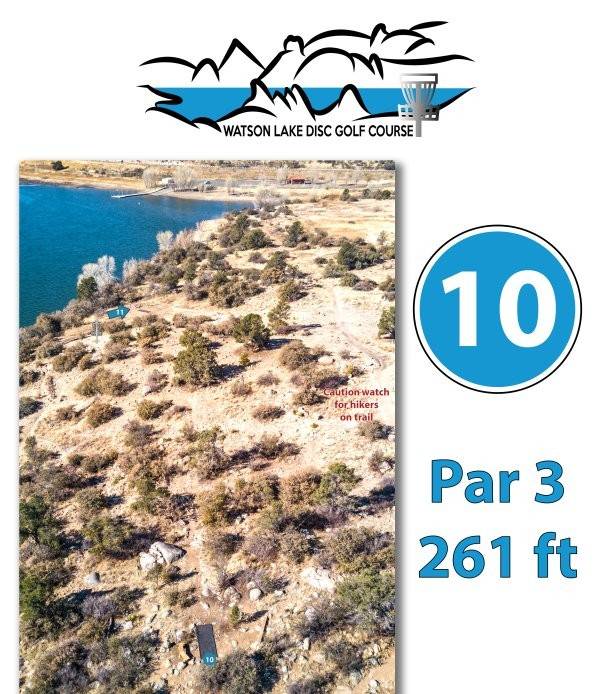 Hole 10 • Watson Lake Park (Prescott, AZ) Disc Golf Courses Disc