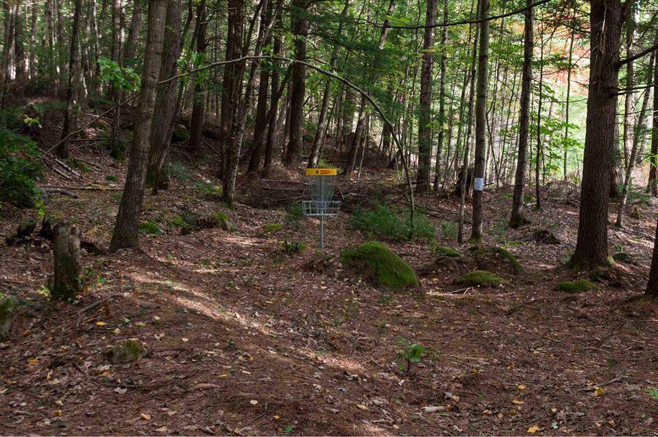 Hole 4 • Otter Brook DGC (Keene, NH) Disc Golf Courses Disc Golf Scene