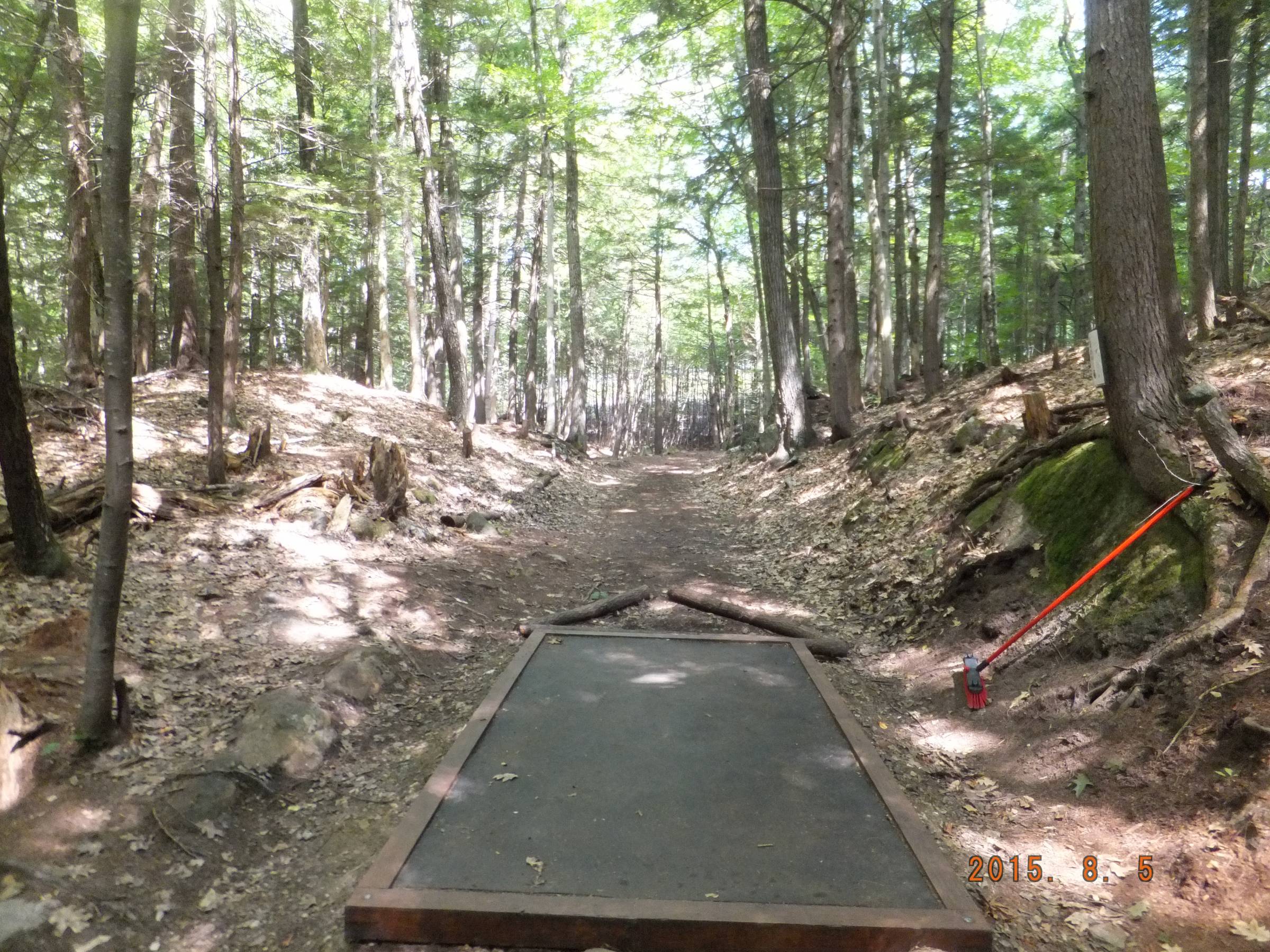 Hole 6 • Otter Brook DGC (Keene, NH) Disc Golf Courses Disc Golf Scene