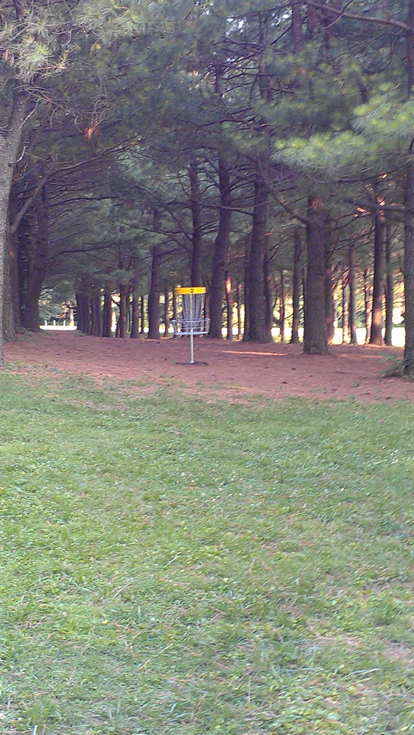 Hole 3 • Jacobson Park (Lexington, KY) Disc Golf Courses Disc Golf