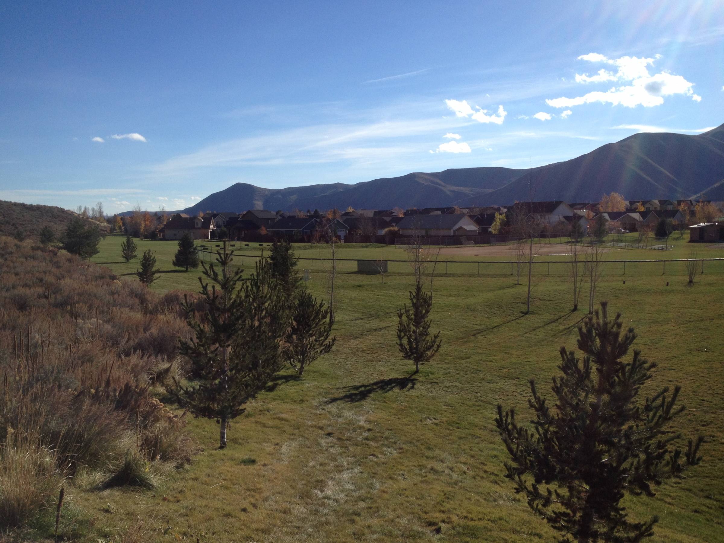 Hole 4 • Keefer Park (Hailey, ID) Disc Golf Courses Disc Golf Scene