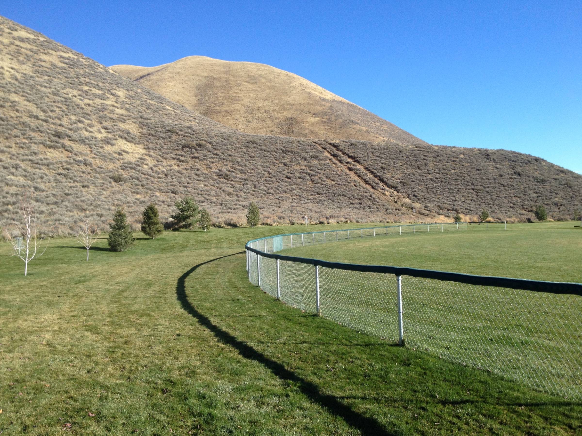 Hole 5 • Keefer Park (Hailey, ID) Disc Golf Courses Disc Golf Scene