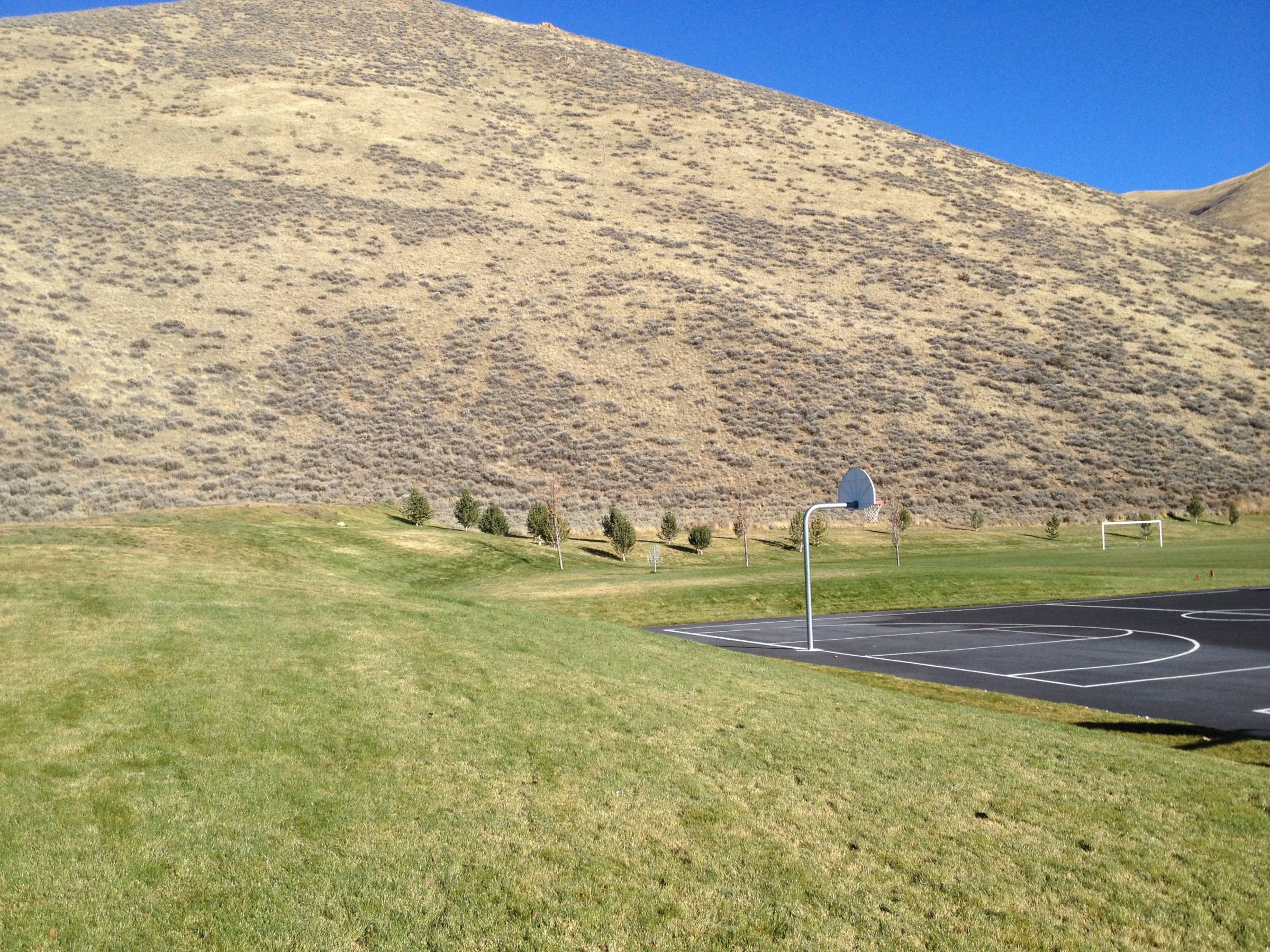 Hole 1 • Keefer Park (Hailey, ID) Disc Golf Courses Disc Golf Scene