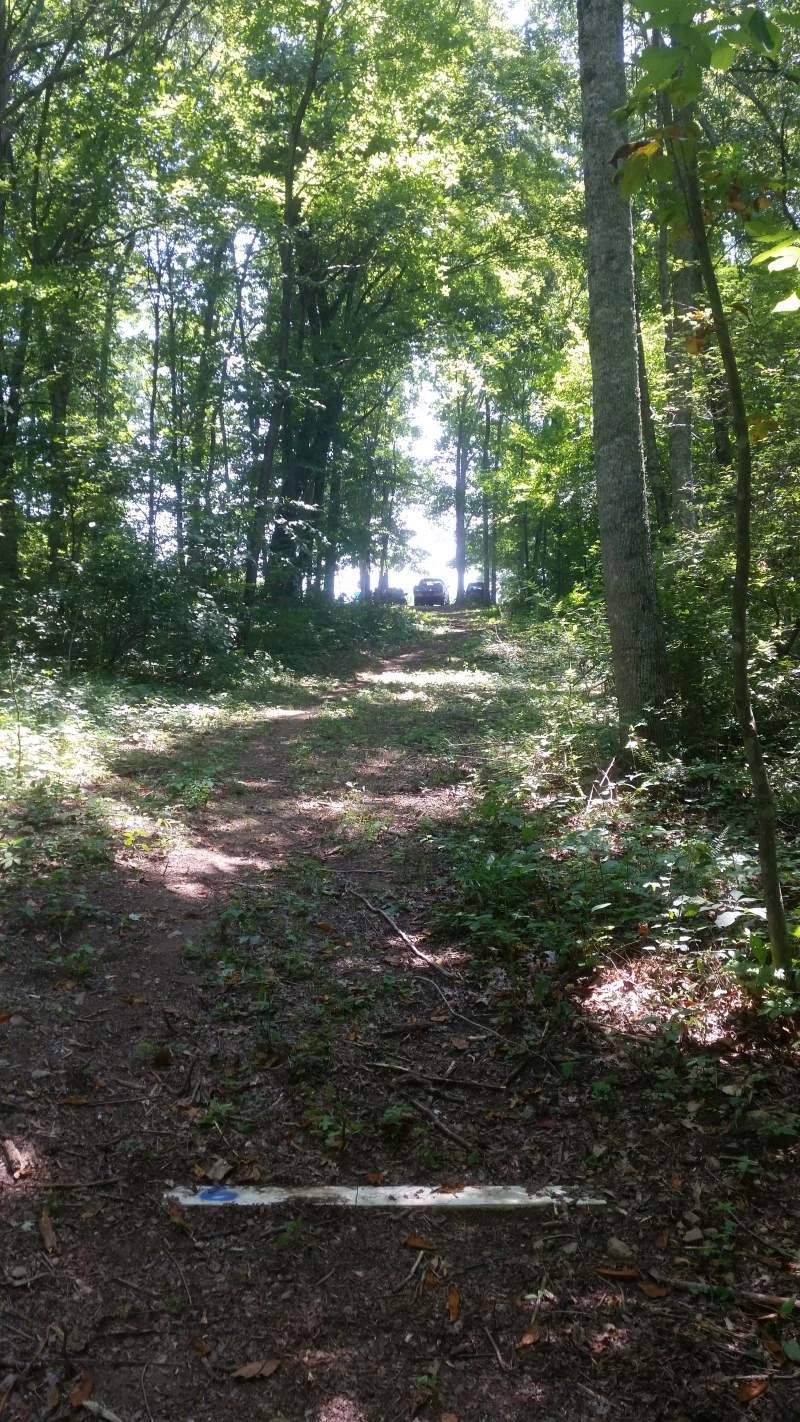 Hole 6 • Glenwood Park (Princeton, WV) Disc Golf Courses Disc Golf