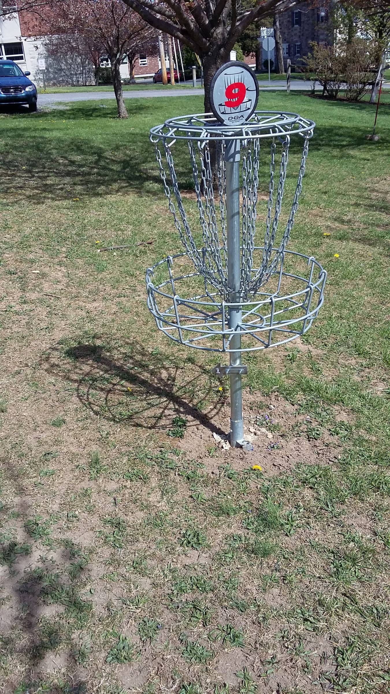 Hole 9 • Juniata College (Huntingdon, PA) Disc Golf Courses Disc