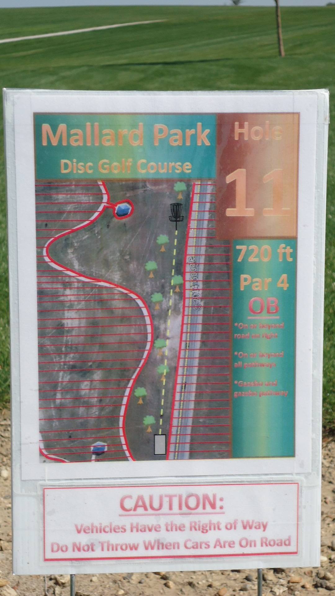 Hole 11 • Mallard Park (Caldwell, ID) Disc Golf Courses Disc Golf Scene