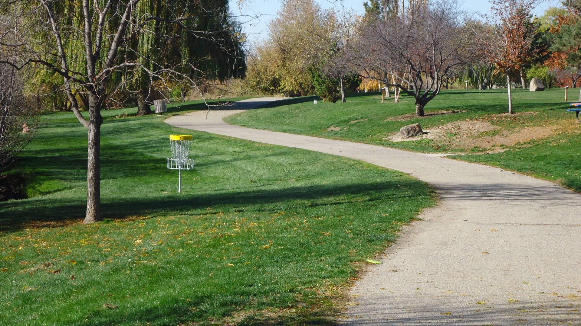 Hole 1 • Kuna Park (Kuna, ID) Disc Golf Courses Disc Golf Scene