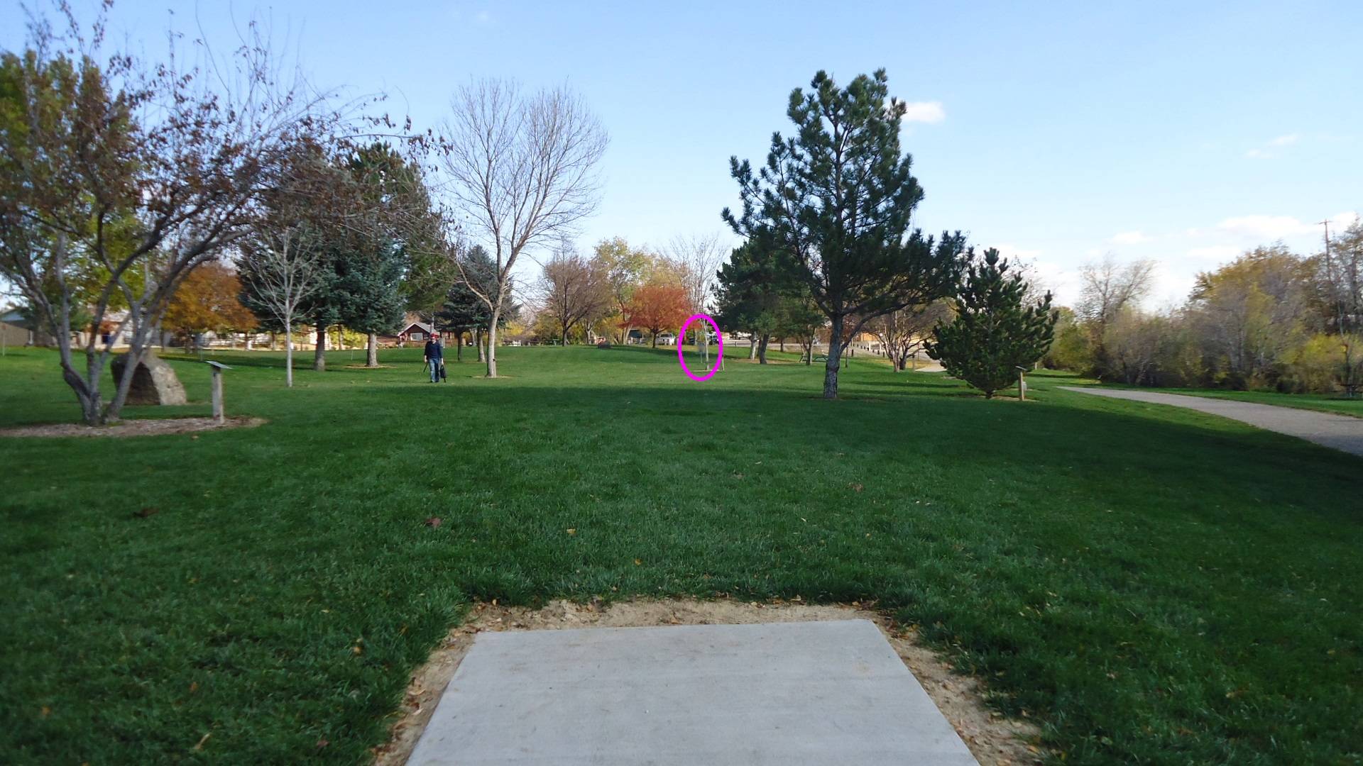 Hole 12 • Kuna Park (Kuna, ID) Disc Golf Courses Disc Golf Scene
