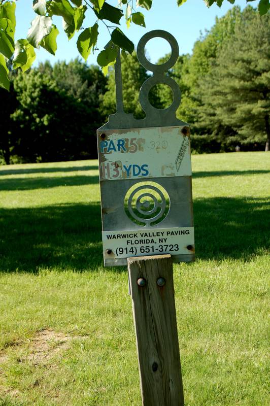 Hole 18 • Browns Point/Buzzy's Creek (West Milford, NJ) Disc Golf Courses Disc Golf Scene