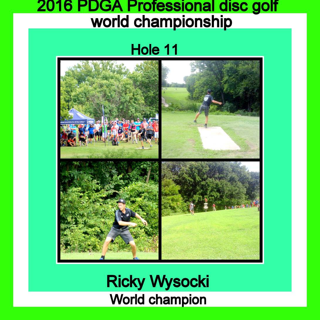 Hole 11 • Emporia Country Club (Emporia, KS) Disc Golf Courses Disc