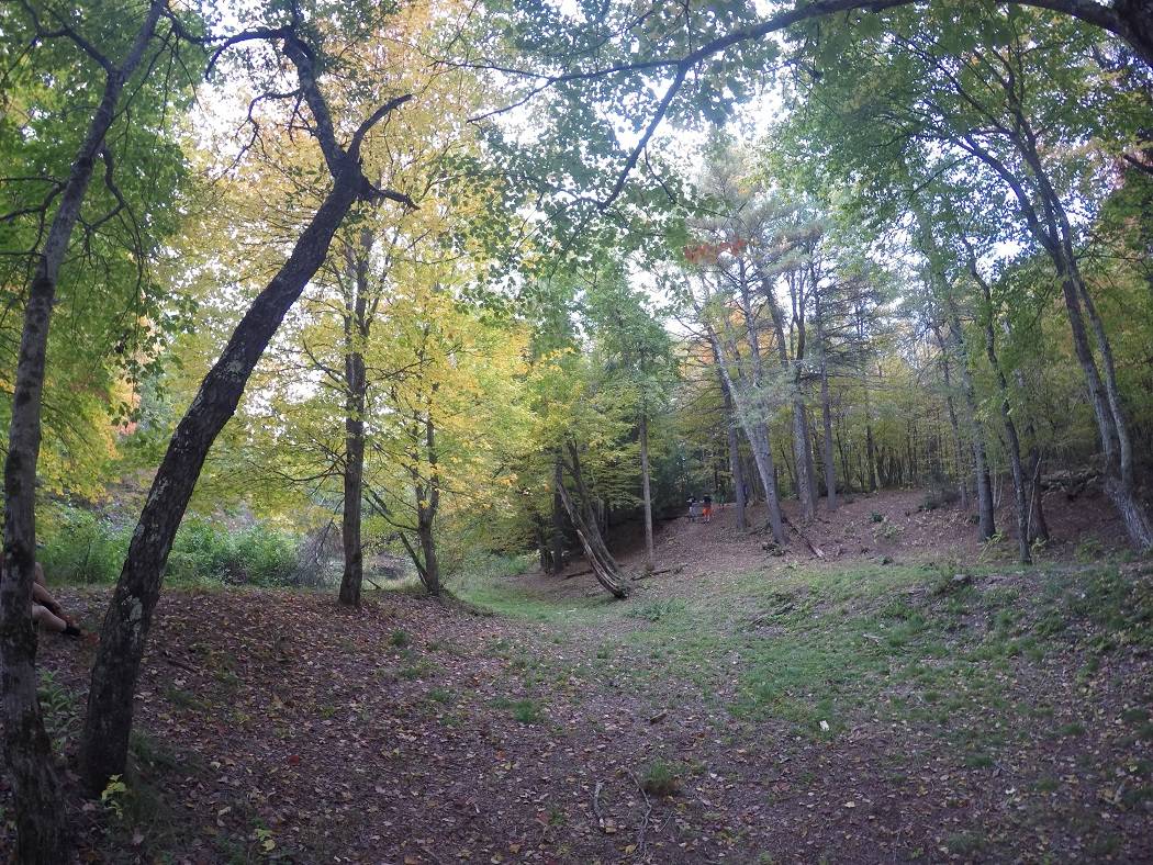 Hole 8 • Salmon Falls DGC (Rochester, NH) Disc Golf Courses Disc