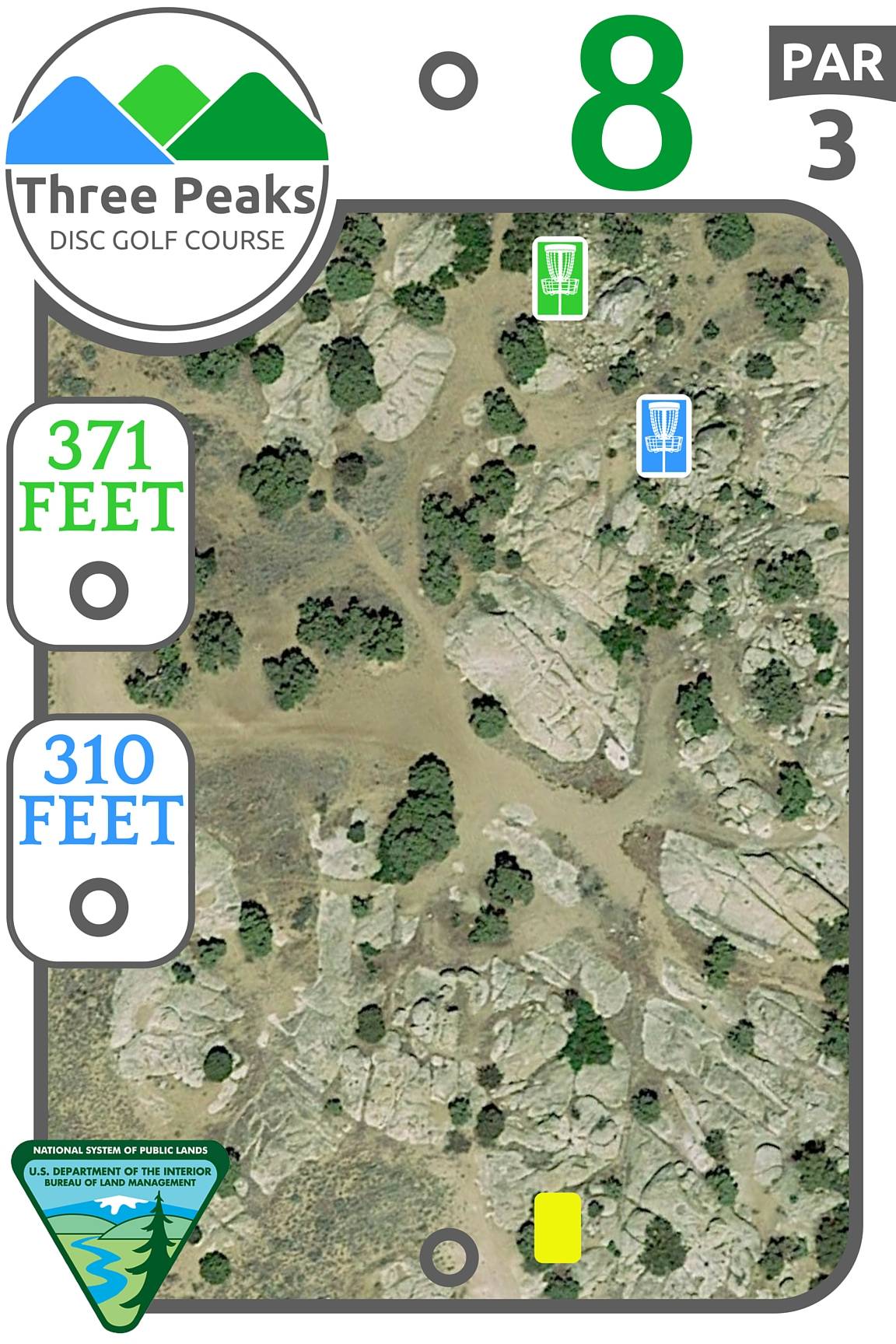 Hole 8 • Three Peaks / Three Peaks Recreation Area (Cedar City, UT