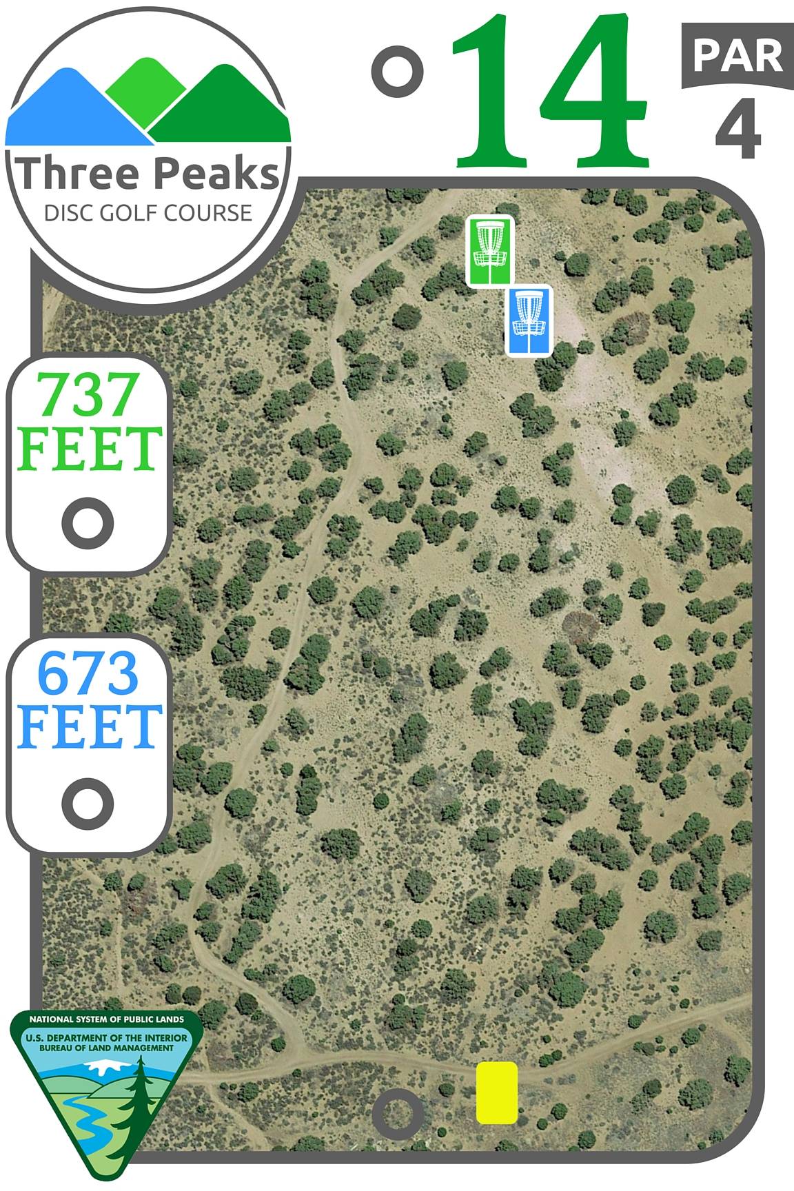 Hole 14 • Three Peaks / Three Peaks Recreation Area (Cedar City, UT