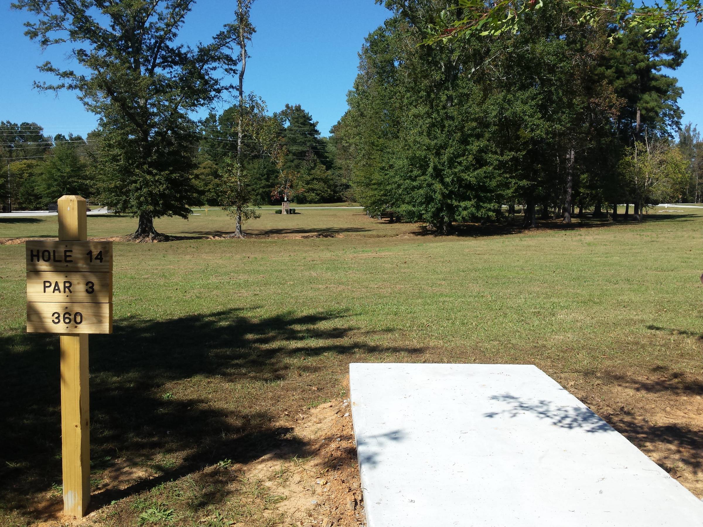 Hole 14 • BW I / Boundary Waters Park (Douglasville, GA) Disc Golf