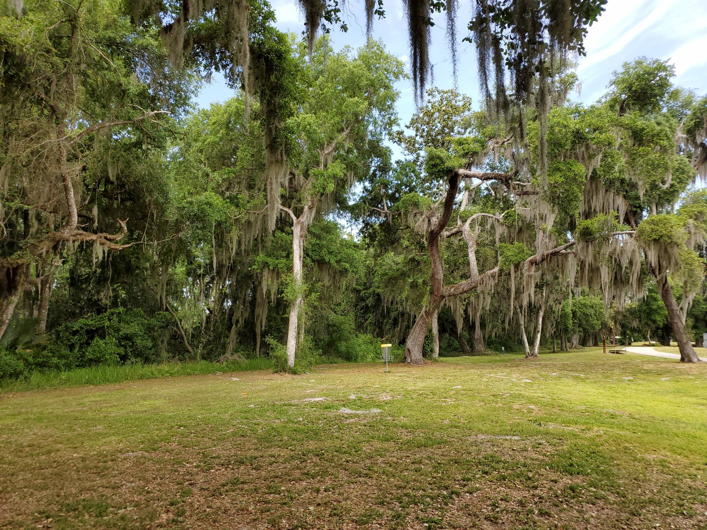 Hole 6 • Lake Okahumpka Park (Wildwood, FL) Disc Golf Courses Disc