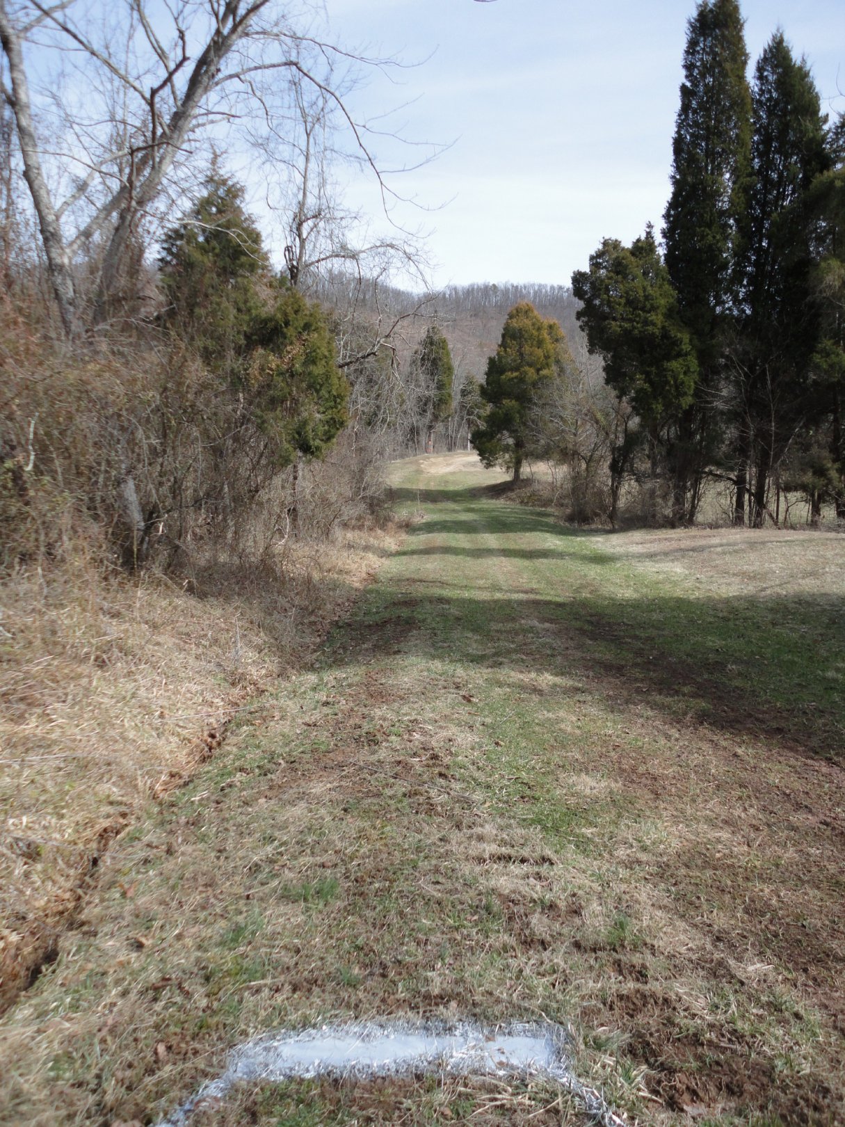Hole 6 • Parchment Valley Winter Lake (Ripley, WV) Disc Golf Courses