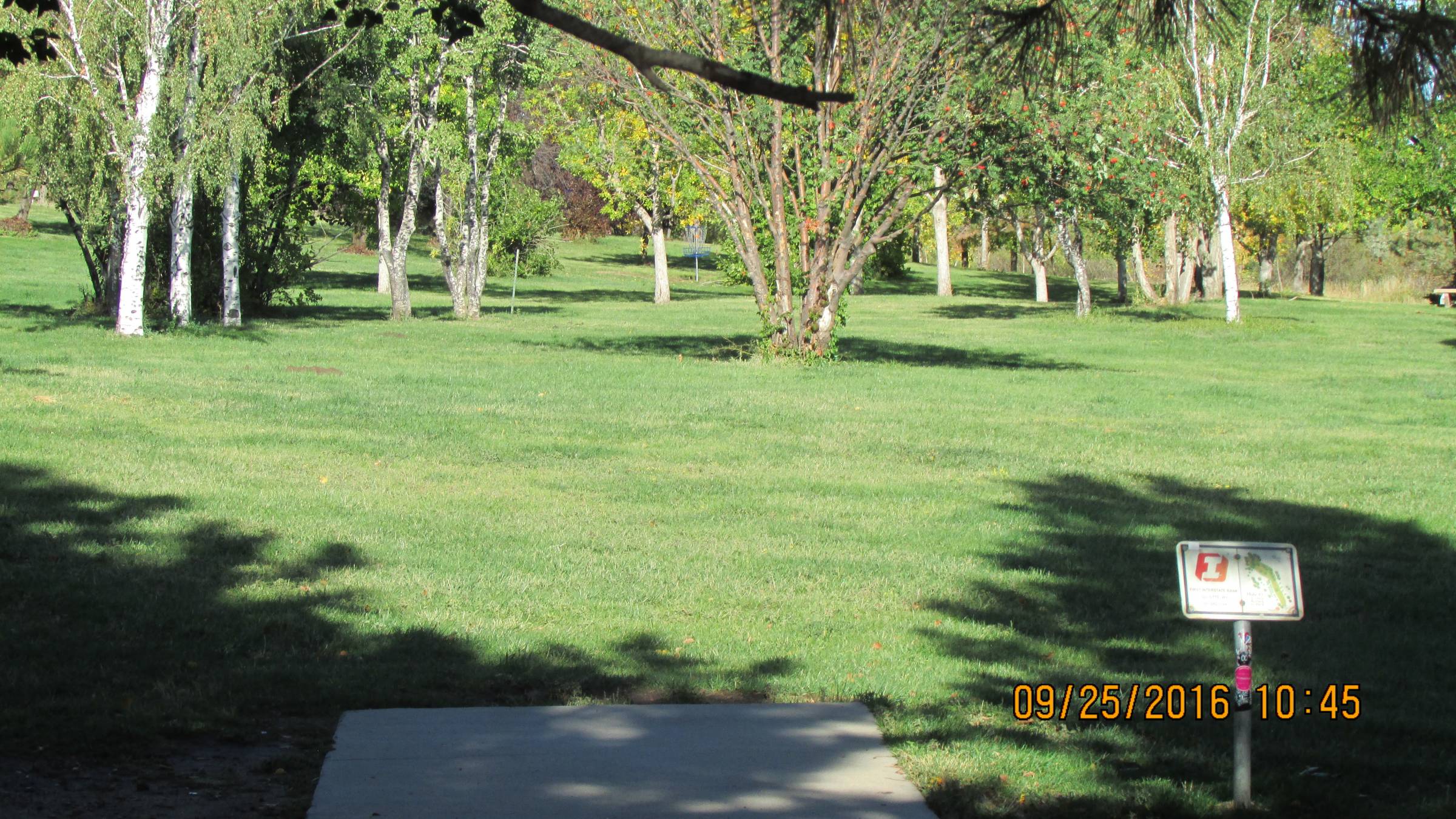 Hole 1 • Energy Rotary Club Disc Golf Course (Gillette, WY) Disc Golf