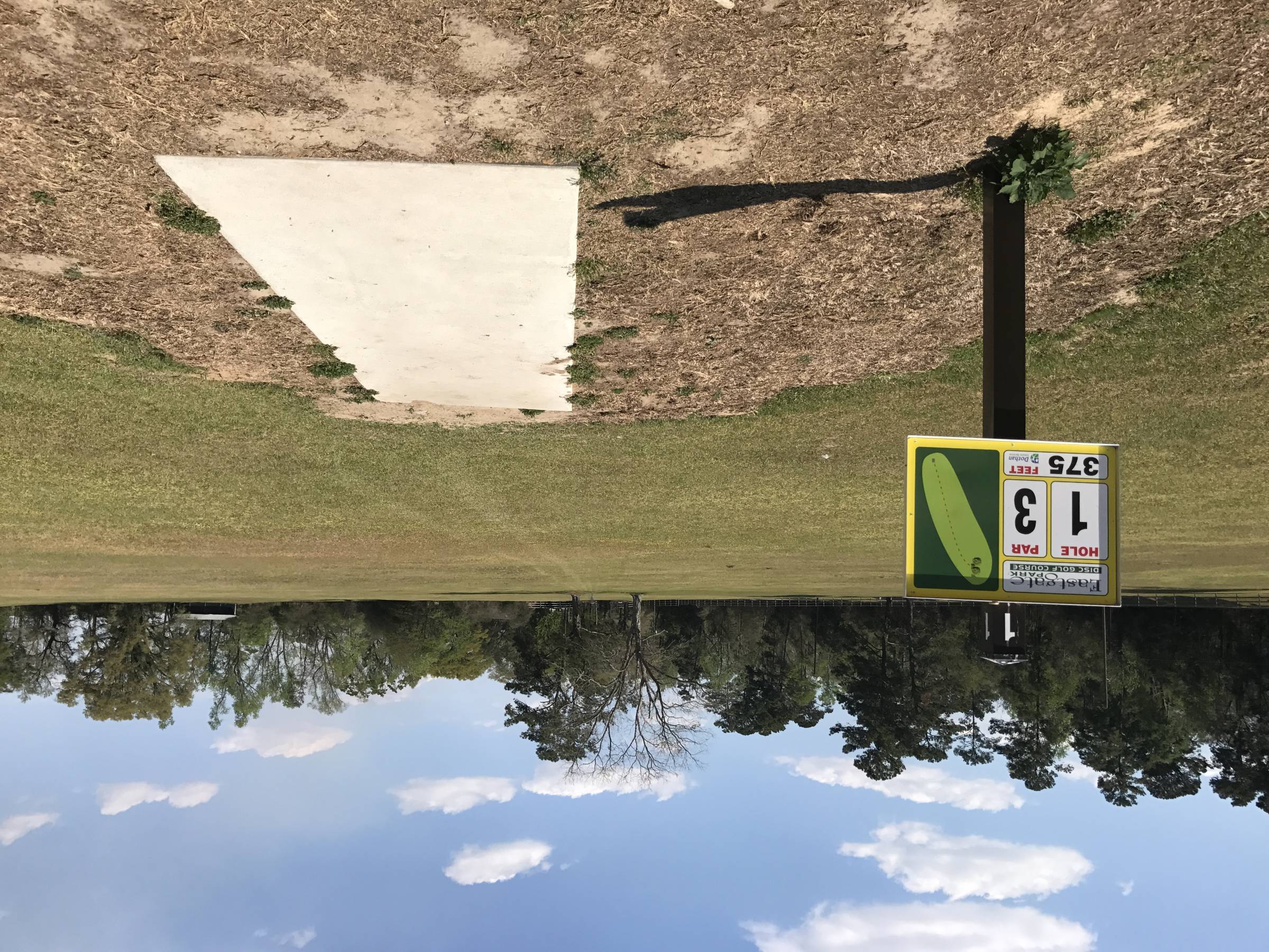 Hole 1 • Eastgate Park (Dothan, AL) Disc Golf Courses Disc Golf Scene