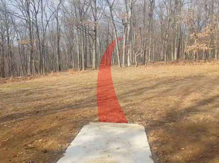 Hole 12 • Muddy Run DGC (Holtwood, PA) Disc Golf Courses Disc Golf