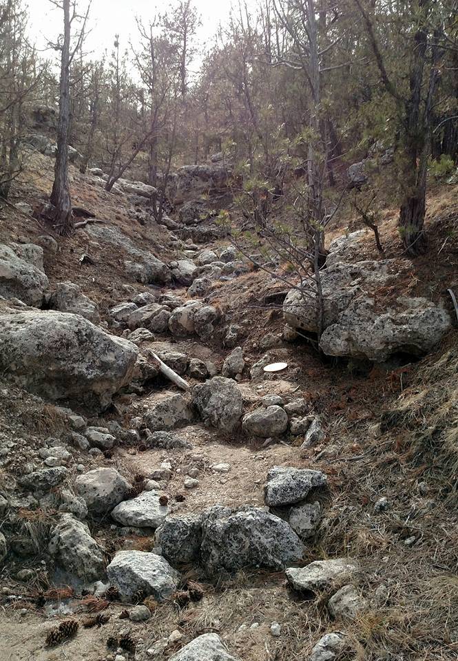 Hole 10 • Leaning Rock Golf Course (Pine Bluffs, WY) Disc Golf