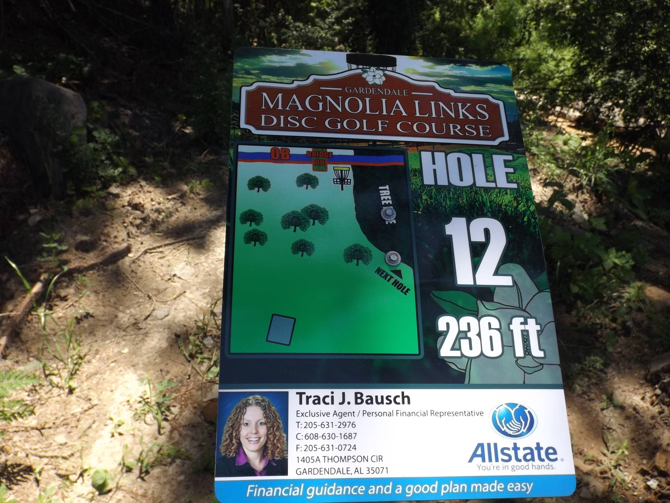 Hole 12 • Magnolia Links at Gardendale (Gardendale, AL) Disc Golf