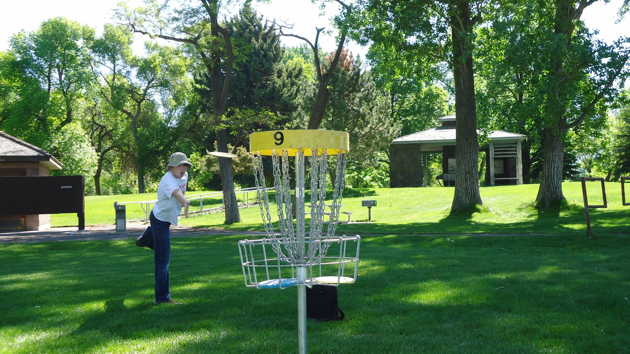 Hole 9 • Lake Walcott State Park (Rupert, ID) Disc Golf Courses
