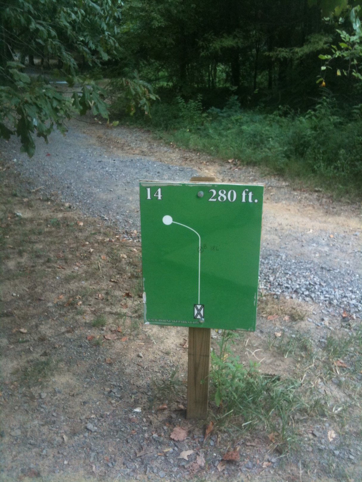 Hole 14 • Main course / Latimer Lakes (Horn Lake, MS) Disc Golf