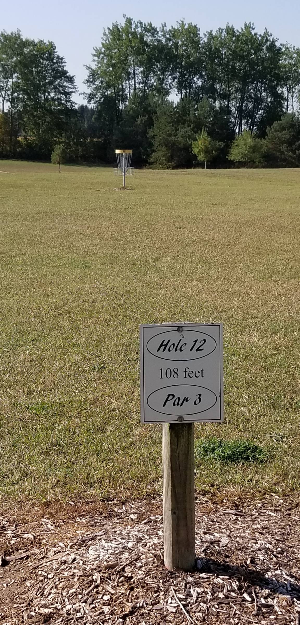 Hole 12 • Camper's Haven Family Campground (Bad Axe, MI) Disc Golf