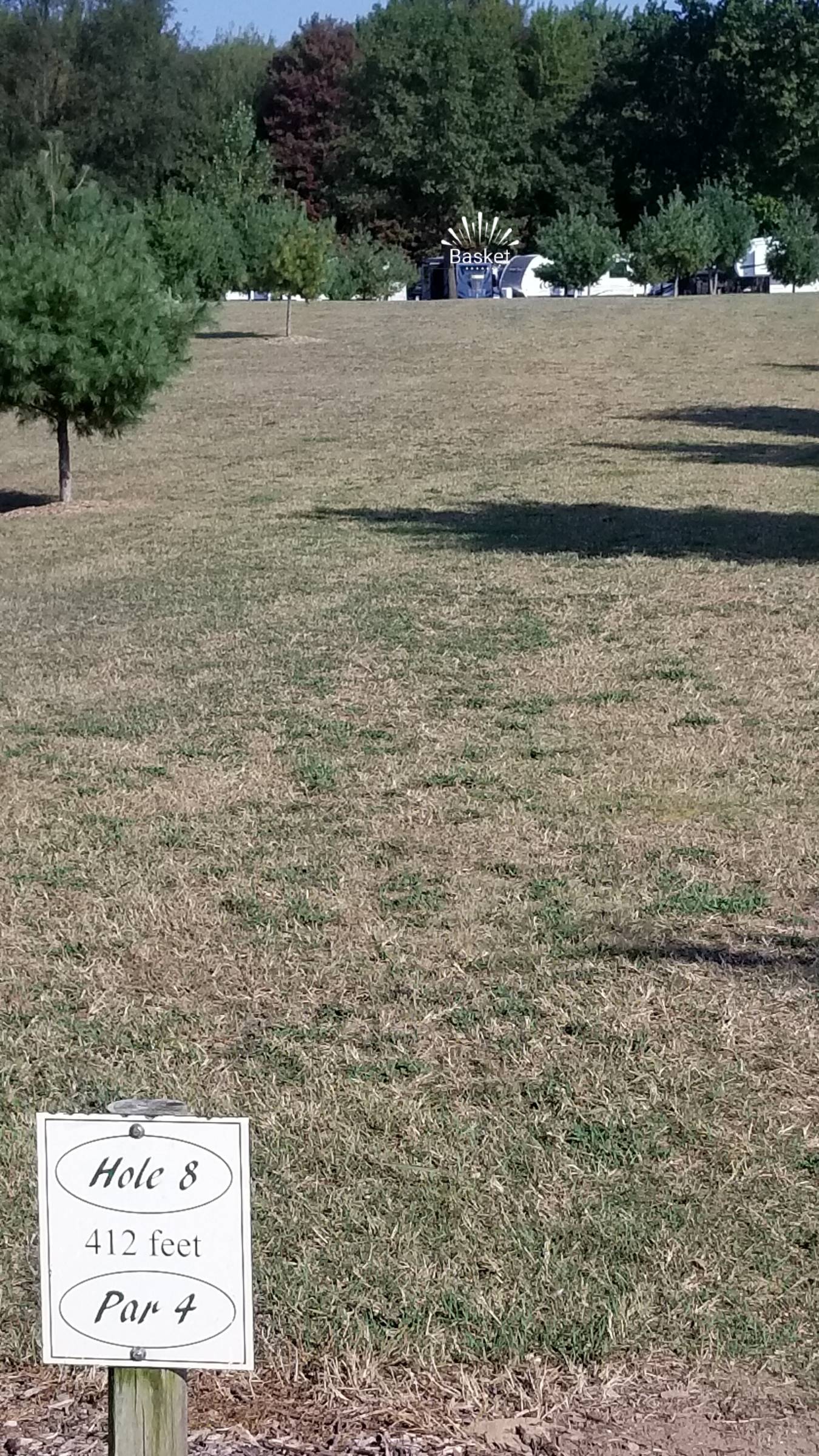 Hole 8 • Camper's Haven Family Campground (Bad Axe, MI) Disc Golf