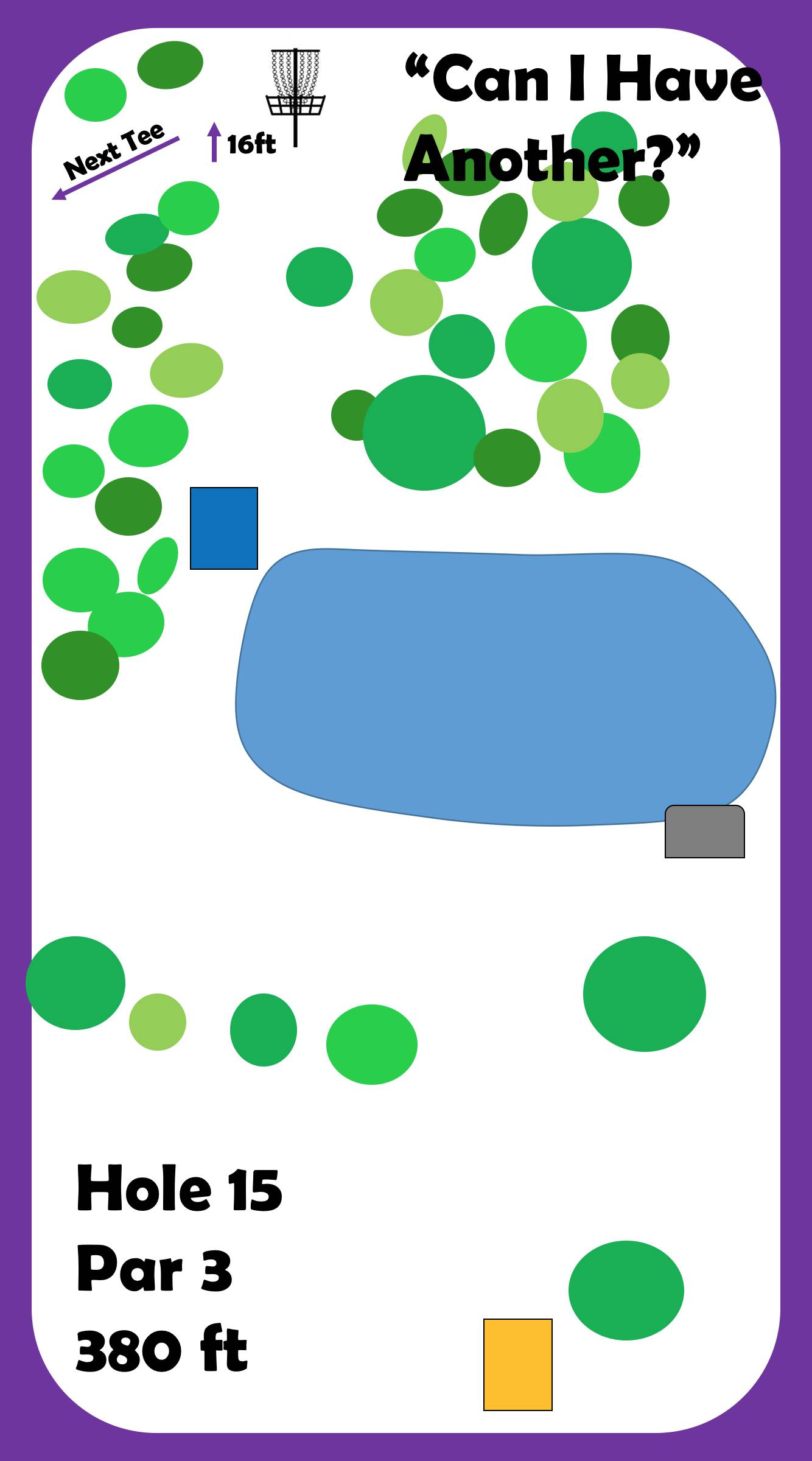 Hole 15 • East Wallingford DGC (East Wallingford, VT) Disc Golf