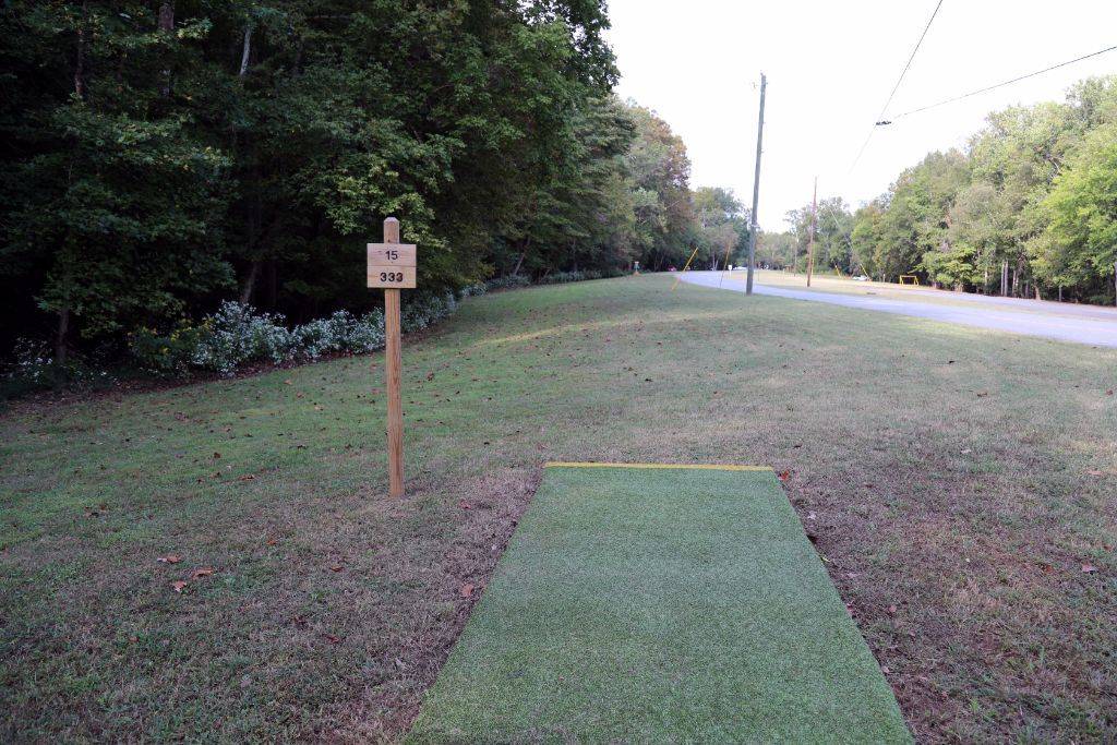 Hole 15 • Riverside Park (Cartersville, GA) Disc Golf Courses Disc