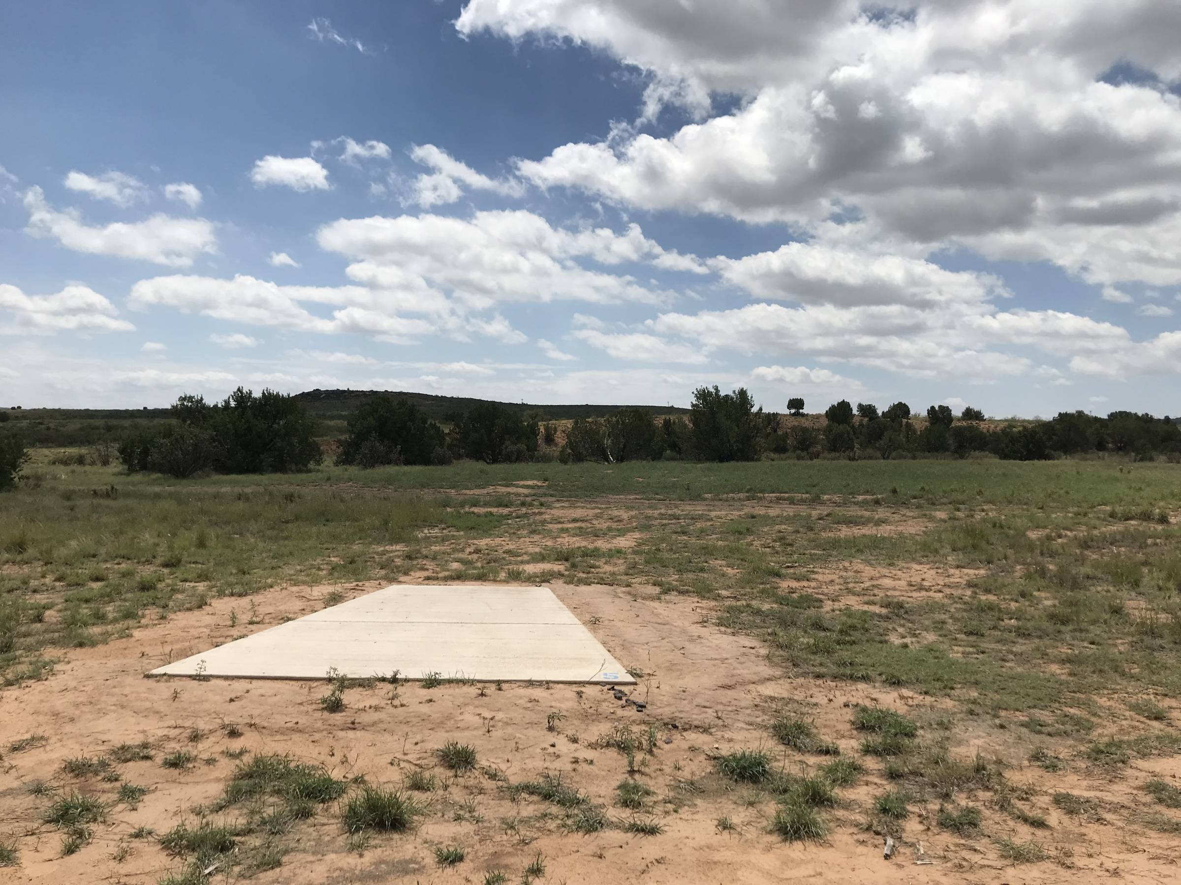 Hole 5 • Five Mile Park (Tucumcari, NM) Disc Golf Courses Disc Golf