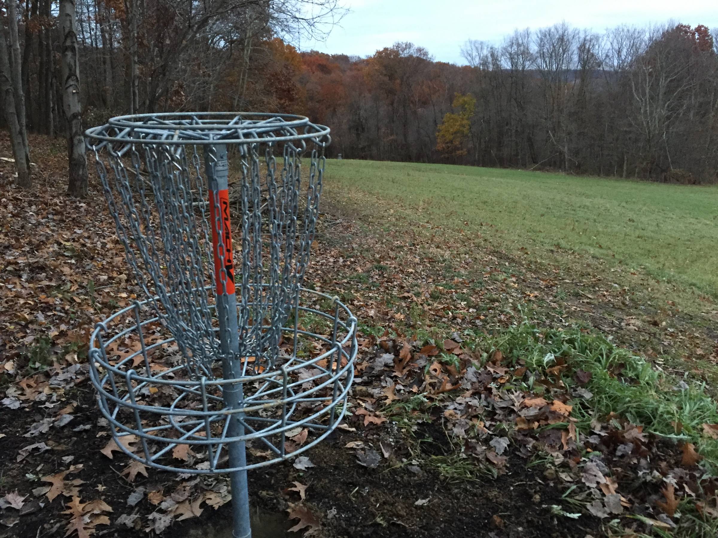 Hole 5 • Scenic Vista Park (Lisbon, OH) Disc Golf Courses Disc Golf